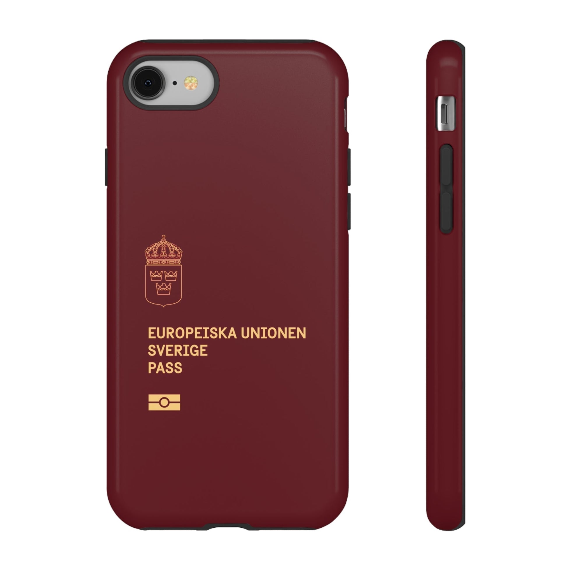 Phone Case-Swedish Passort | Tough-iPhone 8-Glossy-PhoneCaseBoss-Phone-Best-Phone-Cases