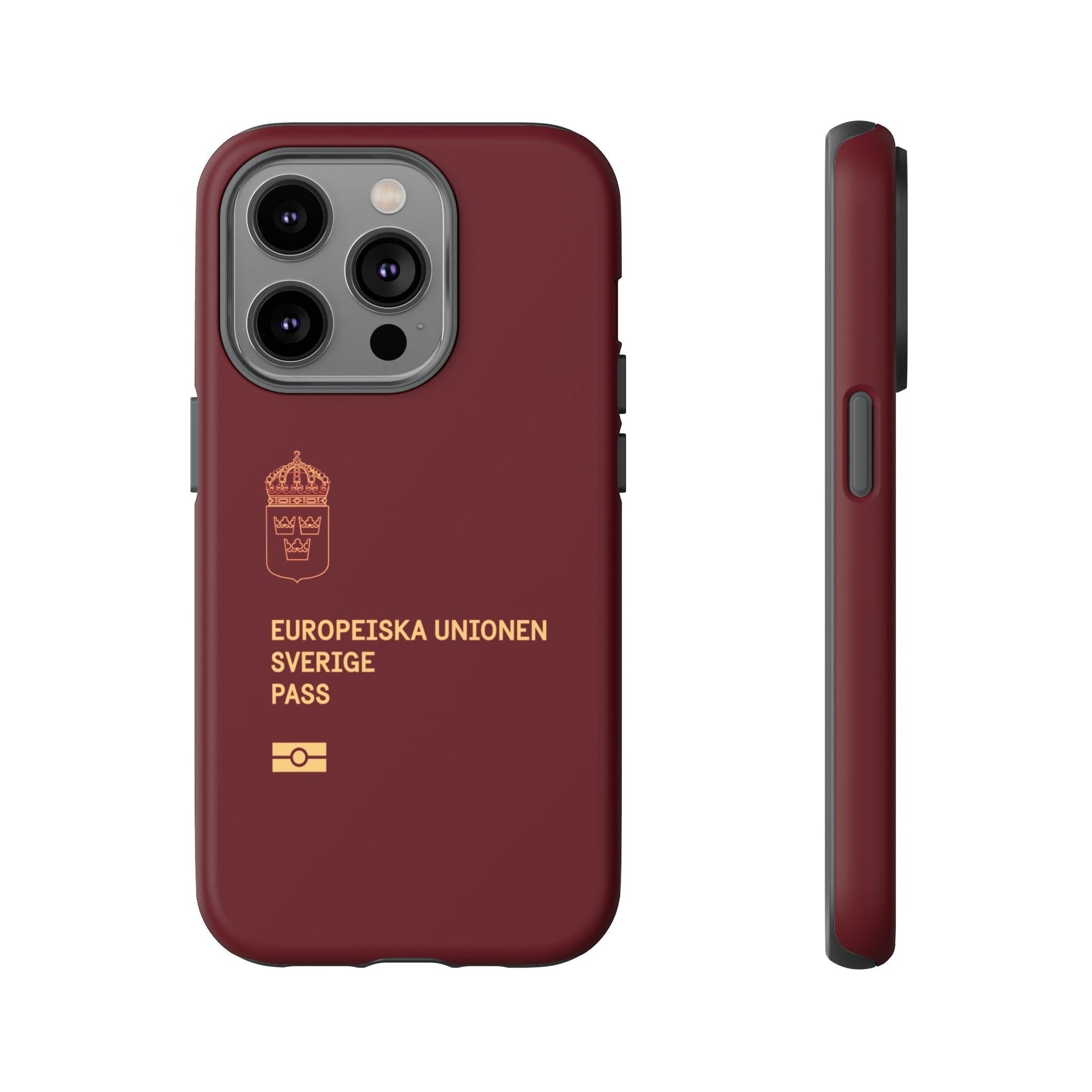 Phone Case-Swedish Passort | Tough-iPhone 14 Pro-Matte-PhoneCaseBoss-Phone-Best-Phone-Cases