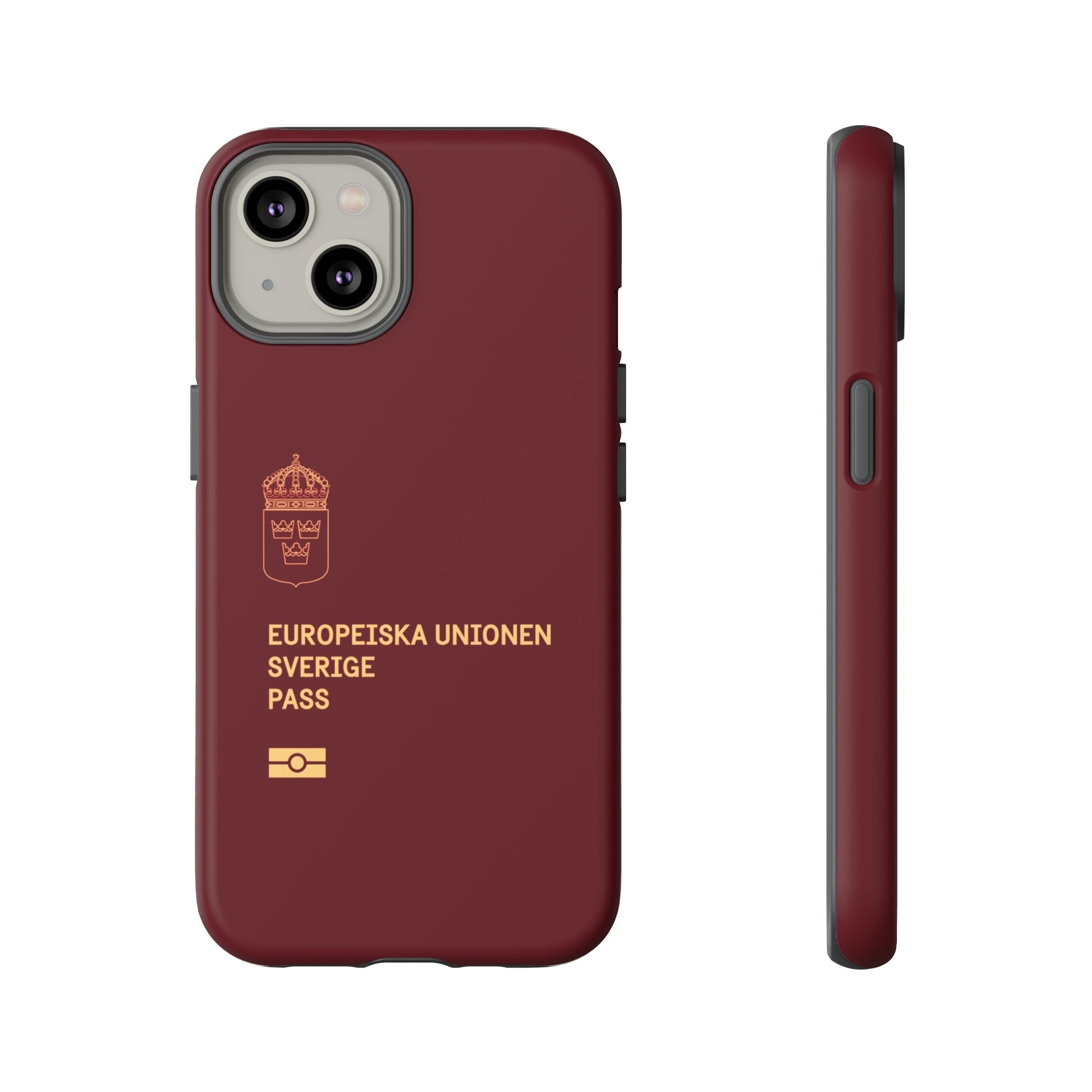Phone Case-Swedish Passort | Tough-iPhone 14-Matte-PhoneCaseBoss-Phone-Best-Phone-Cases