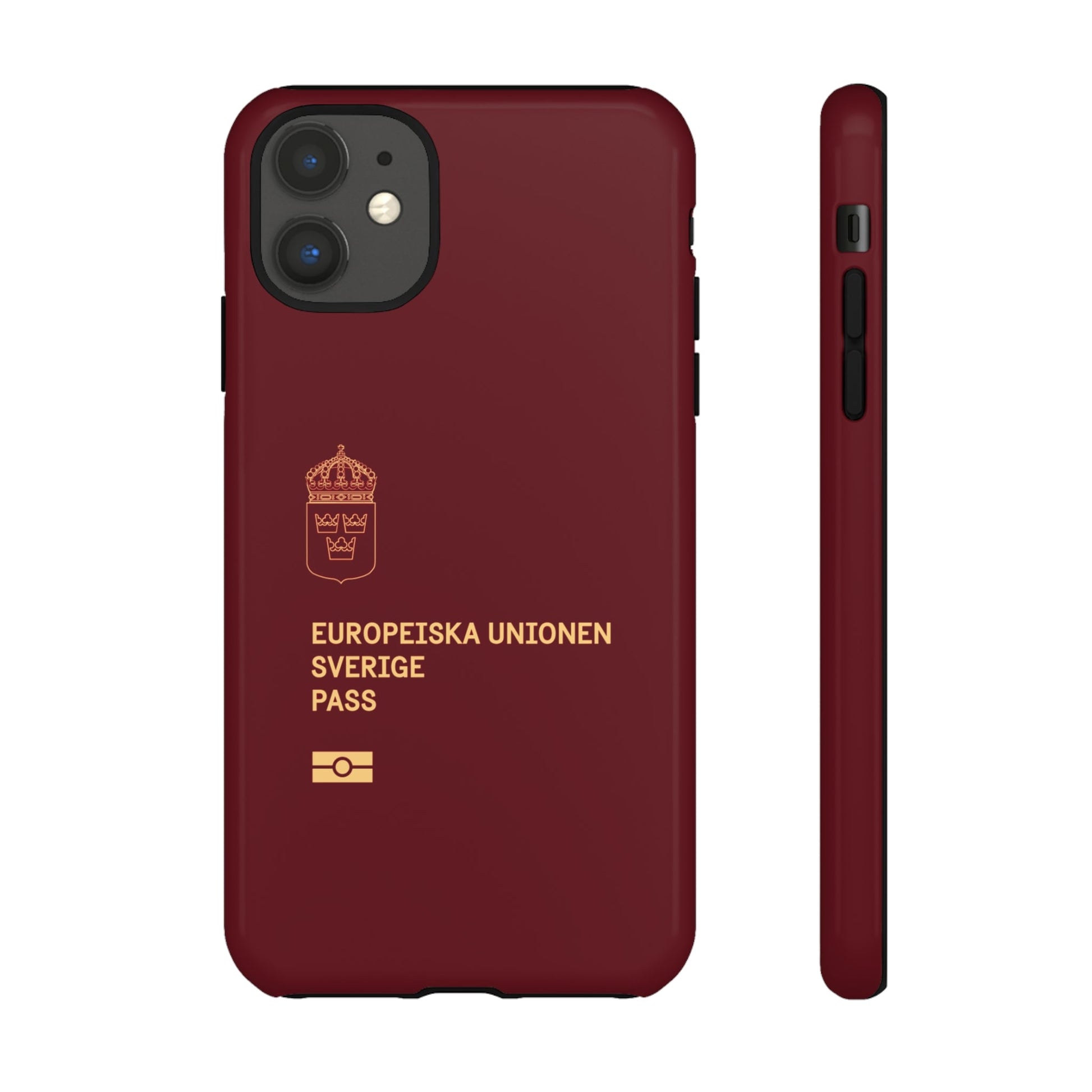 Phone Case-Swedish Passort | Tough-iPhone 11-Glossy-PhoneCaseBoss-Phone-Best-Phone-Cases