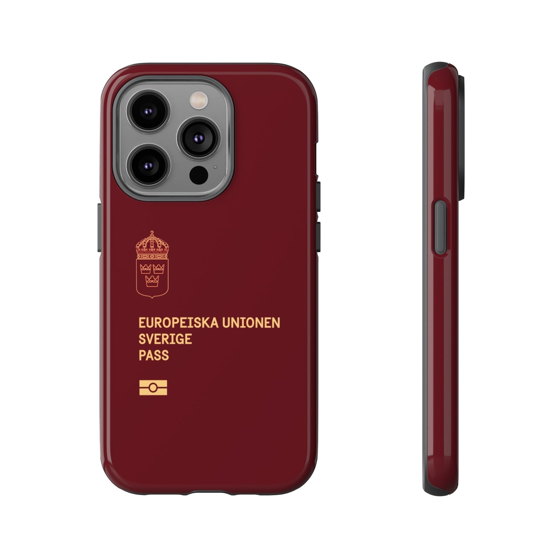 Phone Case-Swedish Passort | Tough-iPhone 14 Pro-Glossy-PhoneCaseBoss-Phone-Best-Phone-Cases