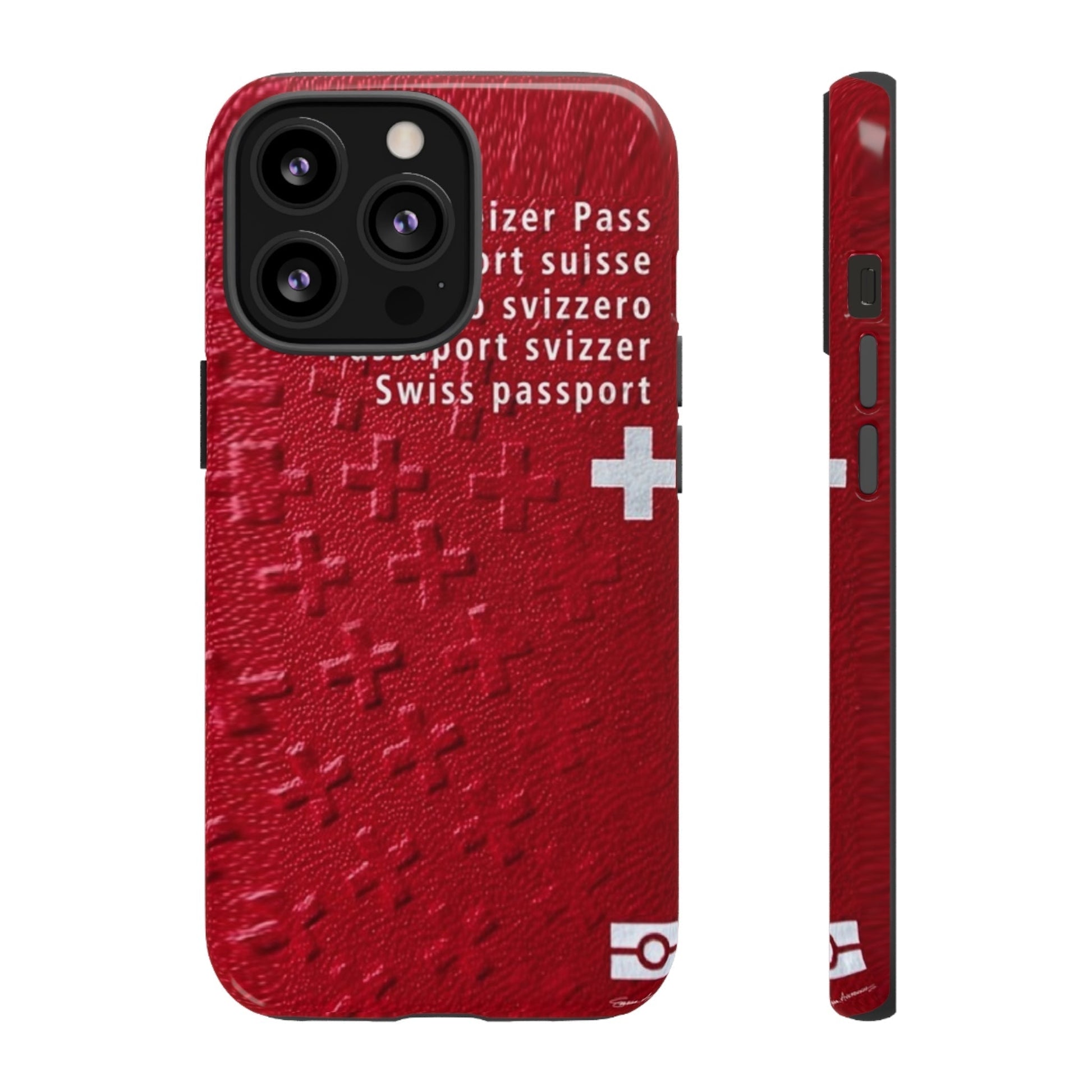 Phone Case-Swiss Passort | Tough-iPhone 13 Pro-Glossy-PhoneCaseBoss-Phone-Best-Phone-Cases