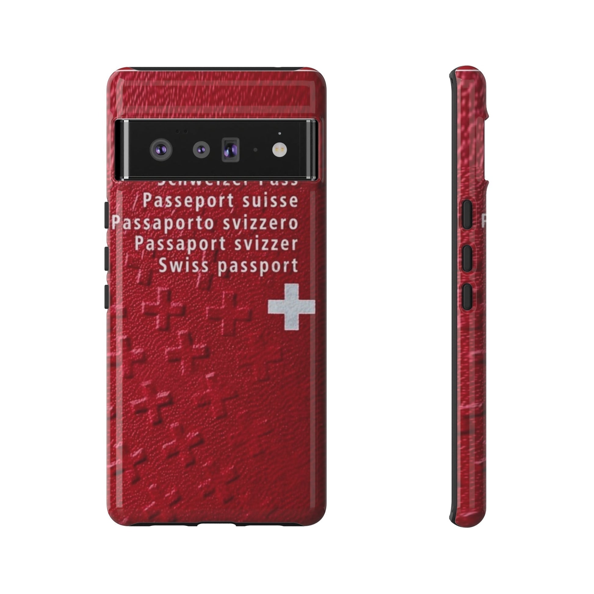 Phone Case-Swiss Passort | Tough-Google Pixel 6 Pro-Glossy-PhoneCaseBoss-Phone-Best-Phone-Cases
