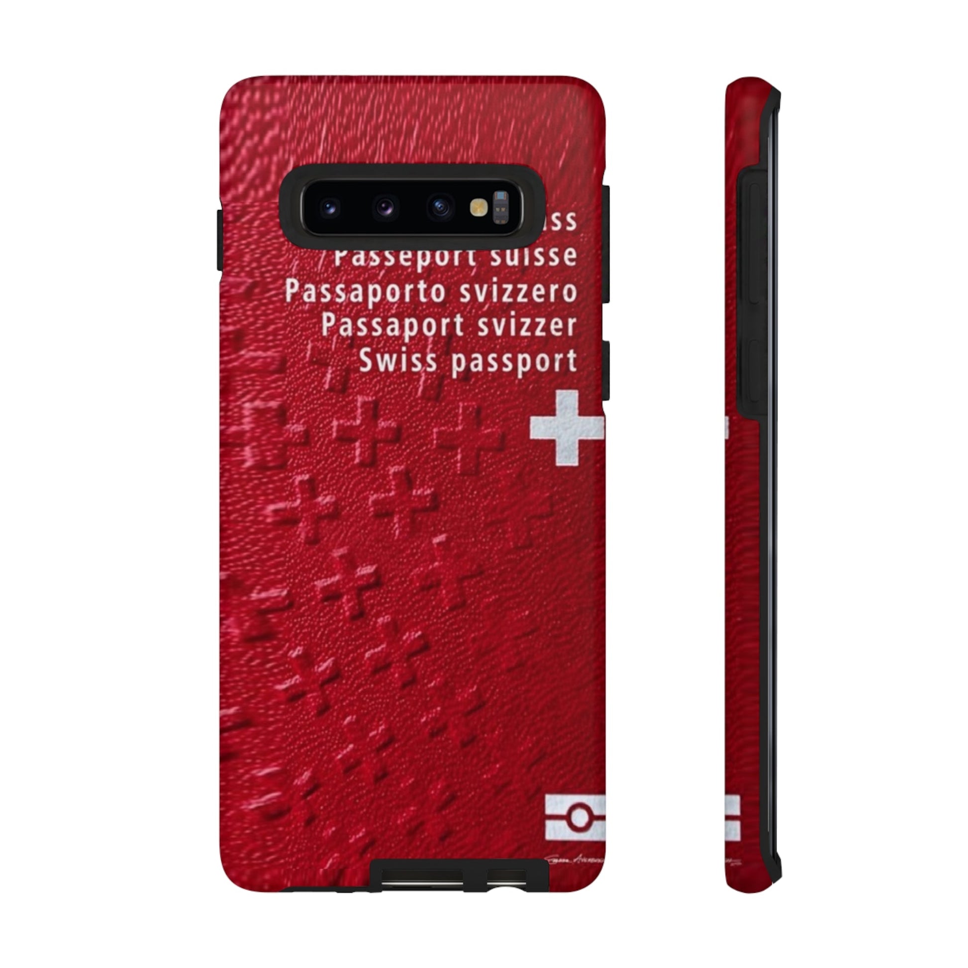 Phone Case-Swiss Passort | Tough-Samsung Galaxy S10-Matte-PhoneCaseBoss-Phone-Best-Phone-Cases