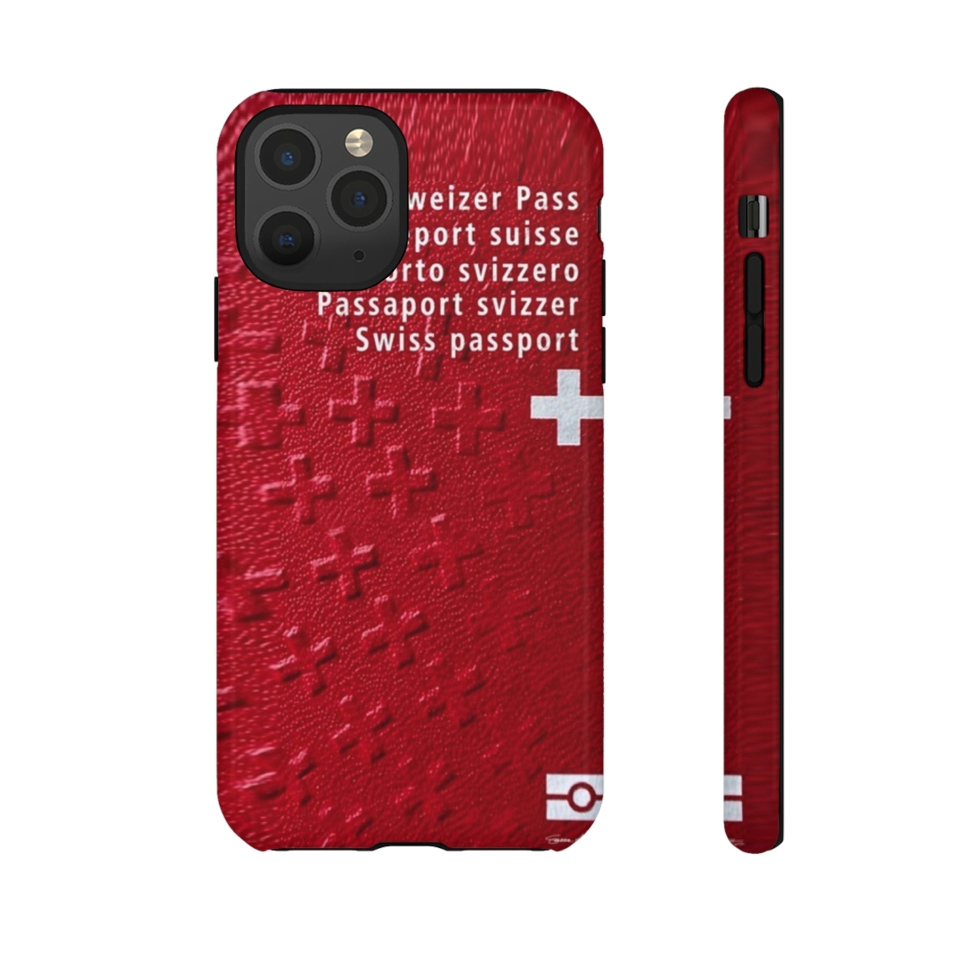 Phone Case-Swiss Passort | Tough-iPhone 11 Pro-Glossy-PhoneCaseBoss-Phone-Best-Phone-Cases