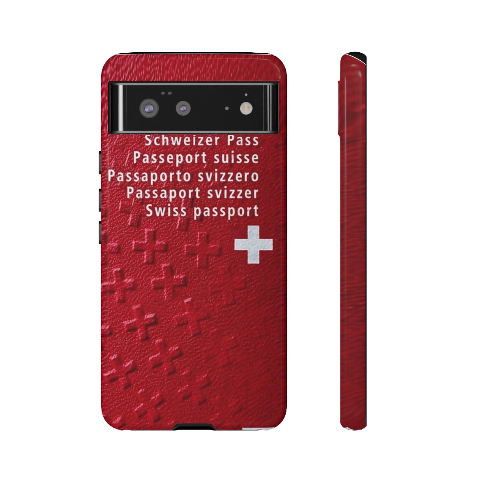 Phone Case-Swiss Passort | Tough-Google Pixel 6-Glossy-PhoneCaseBoss-Phone-Best-Phone-Cases