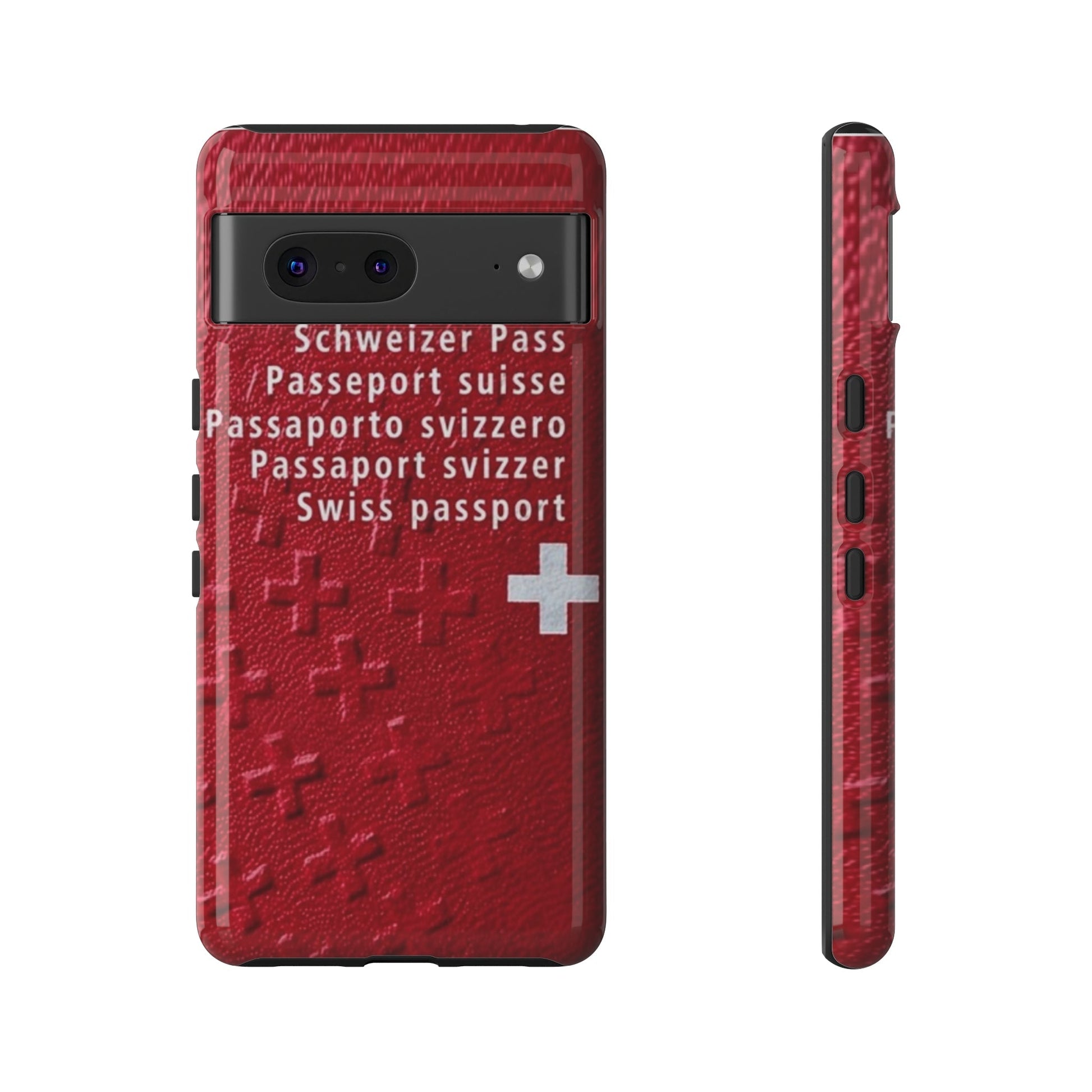 Phone Case-Swiss Passort | Tough-Google Pixel 7-Glossy-PhoneCaseBoss-Phone-Best-Phone-Cases