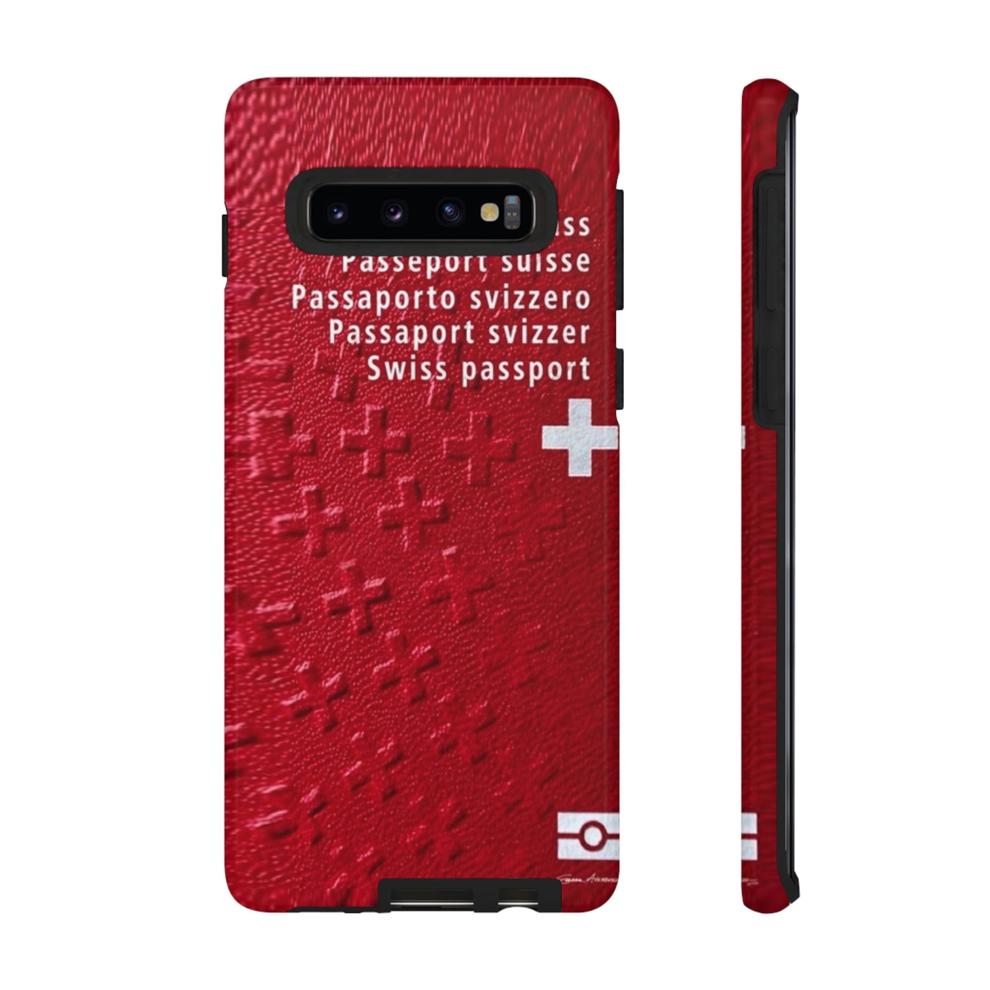 Phone Case-Swiss Passort | Tough-Samsung Galaxy S10-Glossy-PhoneCaseBoss-Phone-Best-Phone-Cases