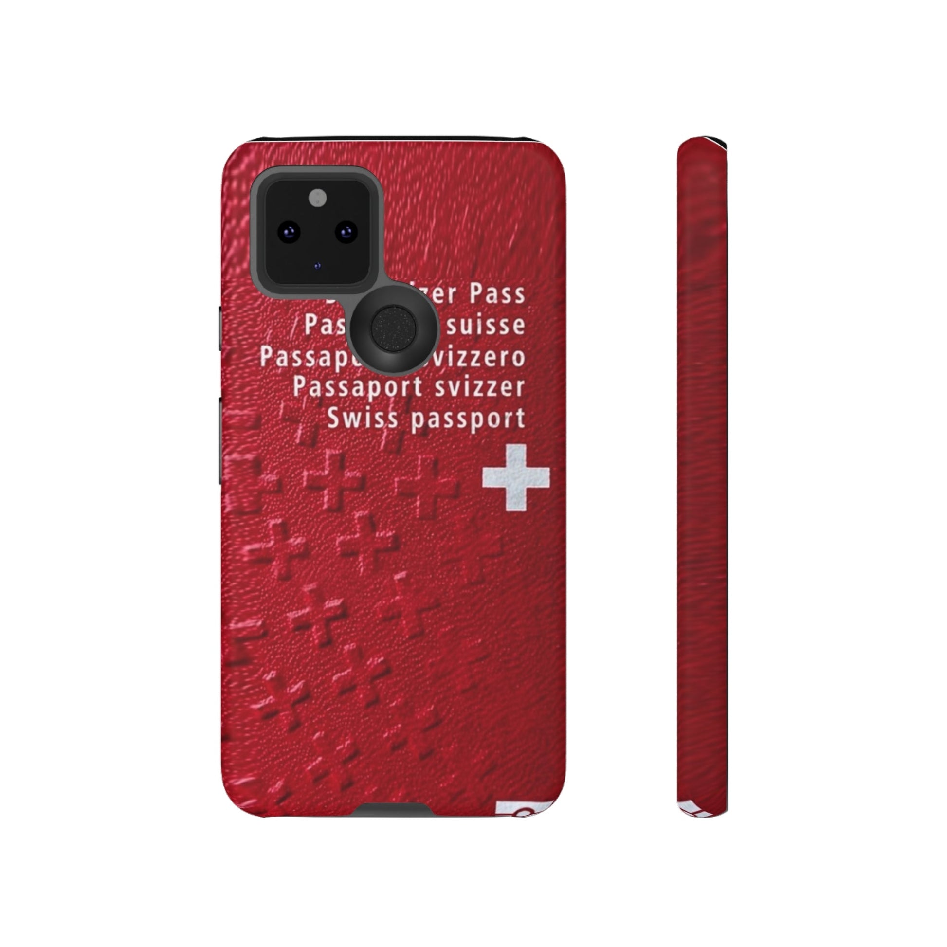 Phone Case-Swiss Passort | Tough-Google Pixel 5 5G-Matte-PhoneCaseBoss-Phone-Best-Phone-Cases