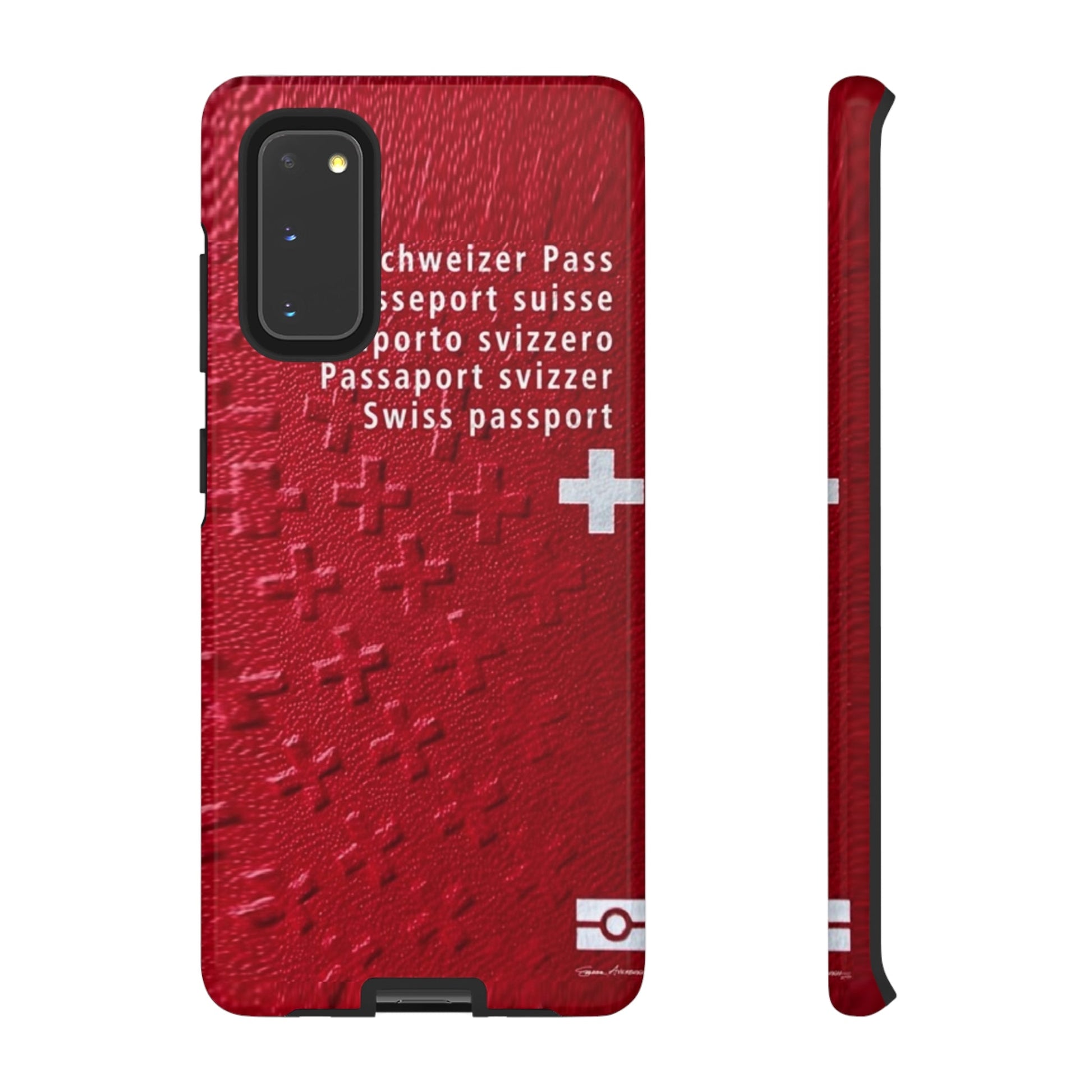 Phone Case-Swiss Passort | Tough-Samsung Galaxy S20-Glossy-PhoneCaseBoss-Phone-Best-Phone-Cases