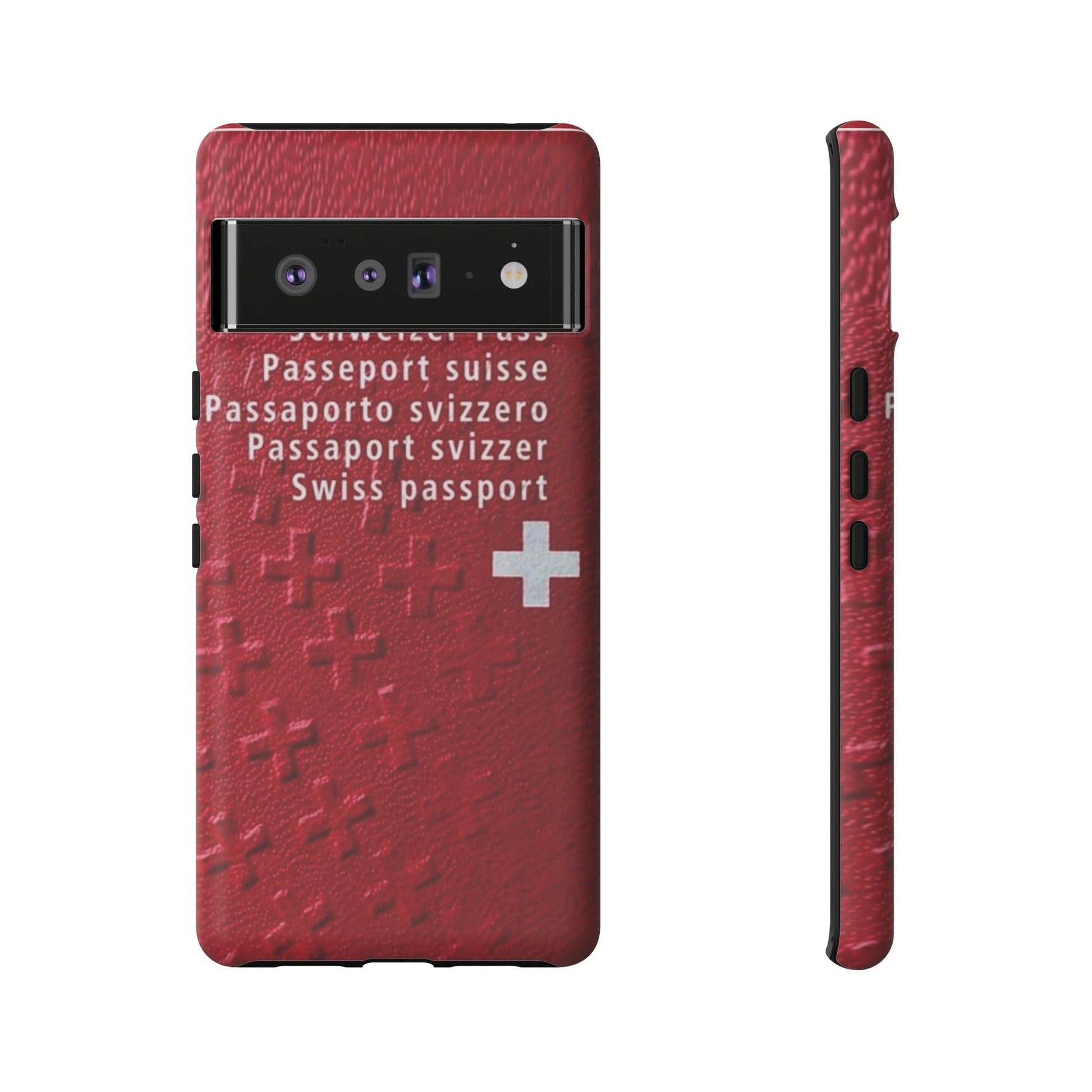 Phone Case-Swiss Passort | Tough-Google Pixel 6 Pro-Matte-PhoneCaseBoss-Phone-Best-Phone-Cases