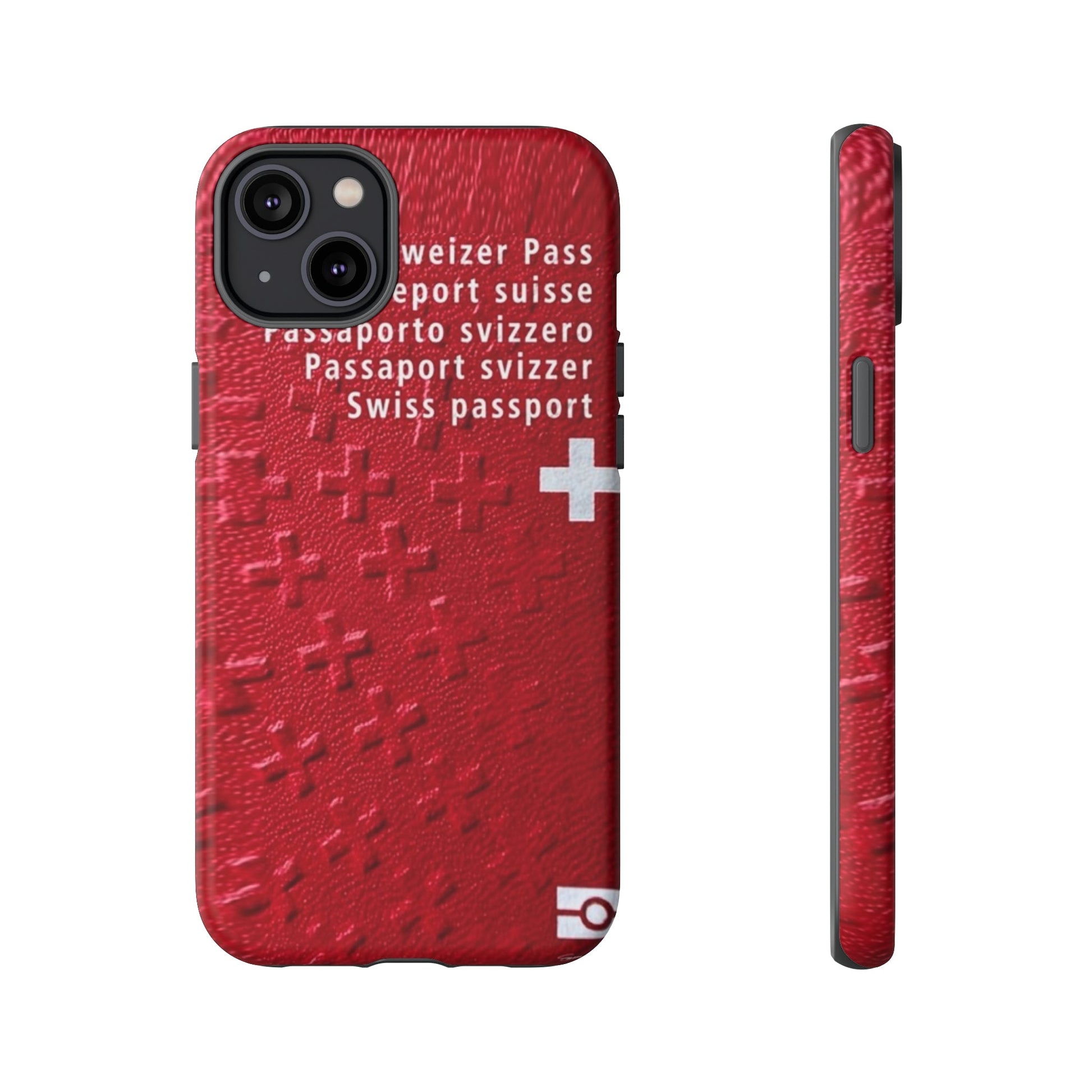 Phone Case-Swiss Passort | Tough-iPhone 14 Plus-Matte-PhoneCaseBoss-Phone-Best-Phone-Cases