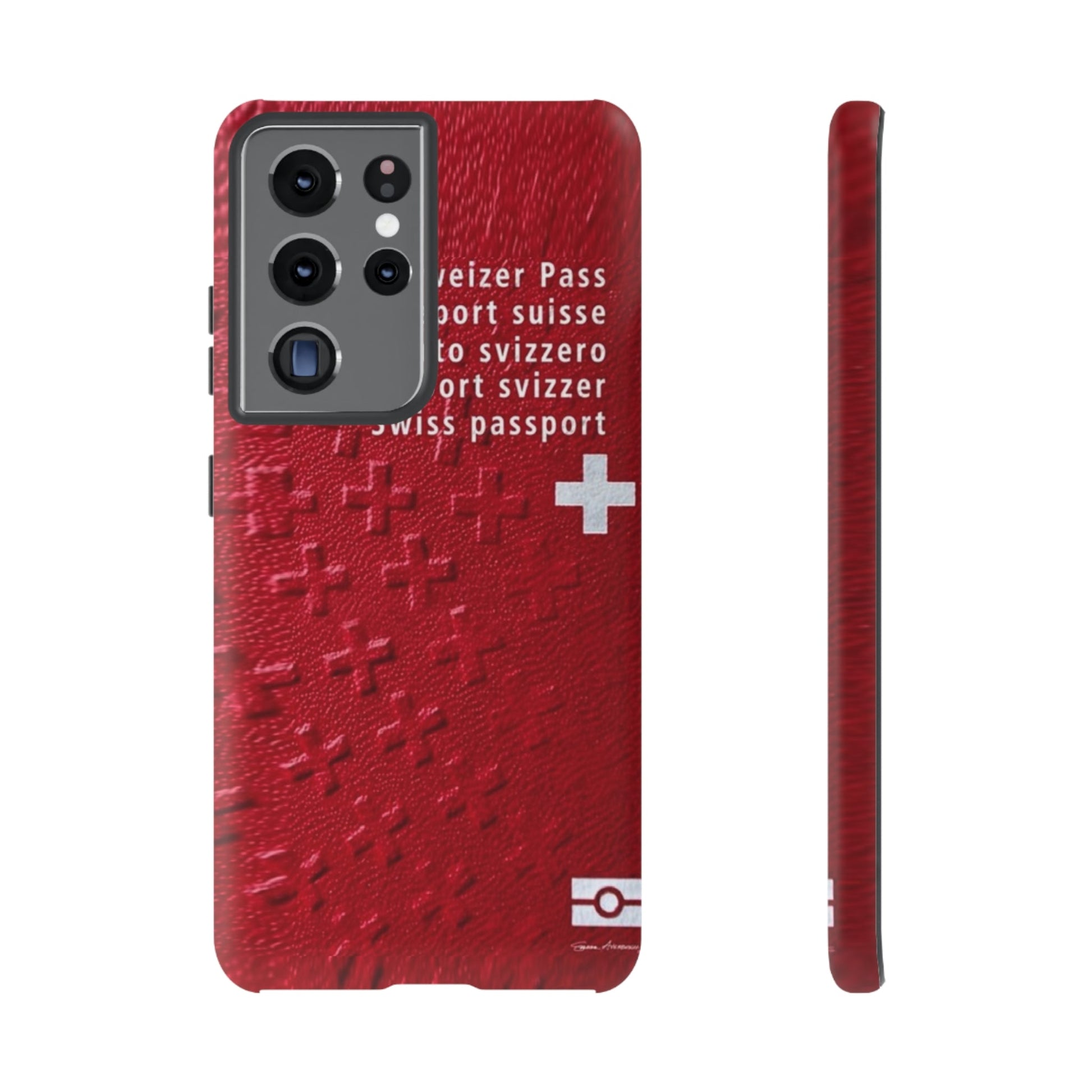 Phone Case-Swiss Passort | Tough-Samsung Galaxy S21 Ultra-Matte-PhoneCaseBoss-Phone-Best-Phone-Cases