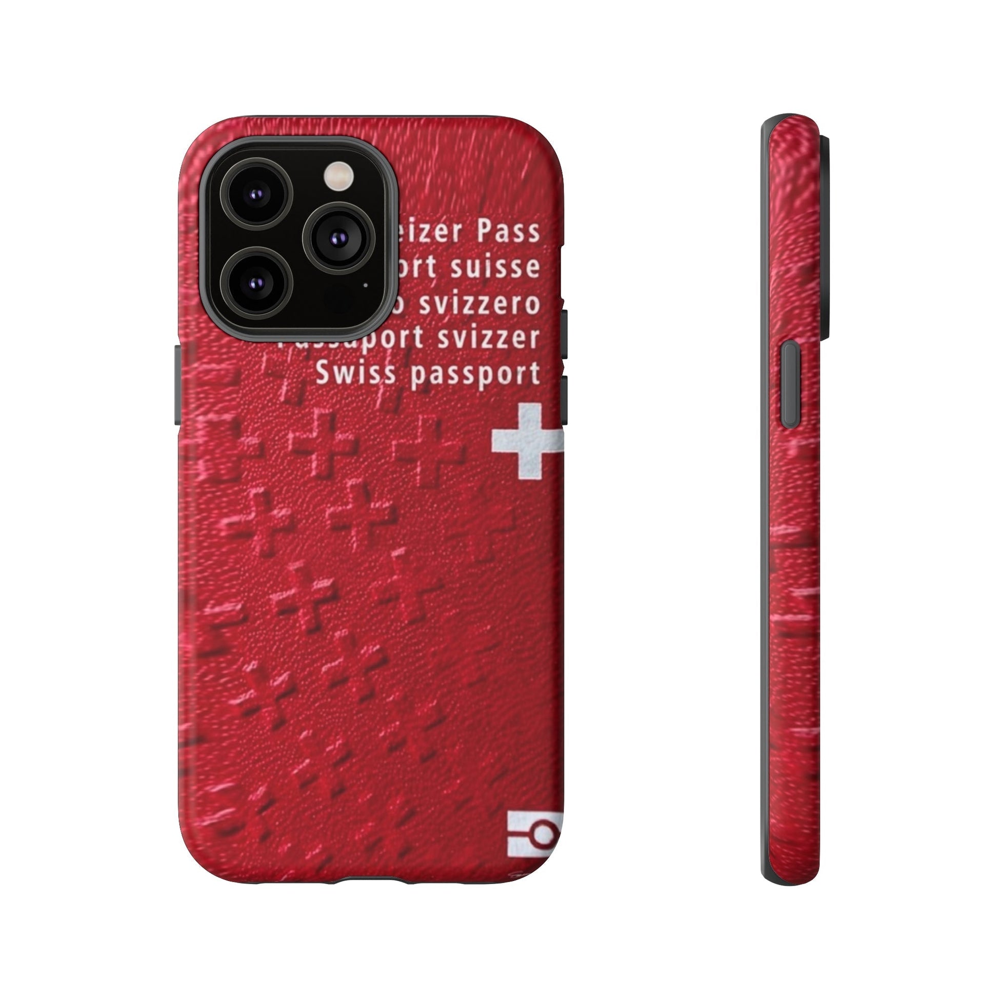 Phone Case-Swiss Passort | Tough-iPhone 14 Pro Max-Matte-PhoneCaseBoss-Phone-Best-Phone-Cases