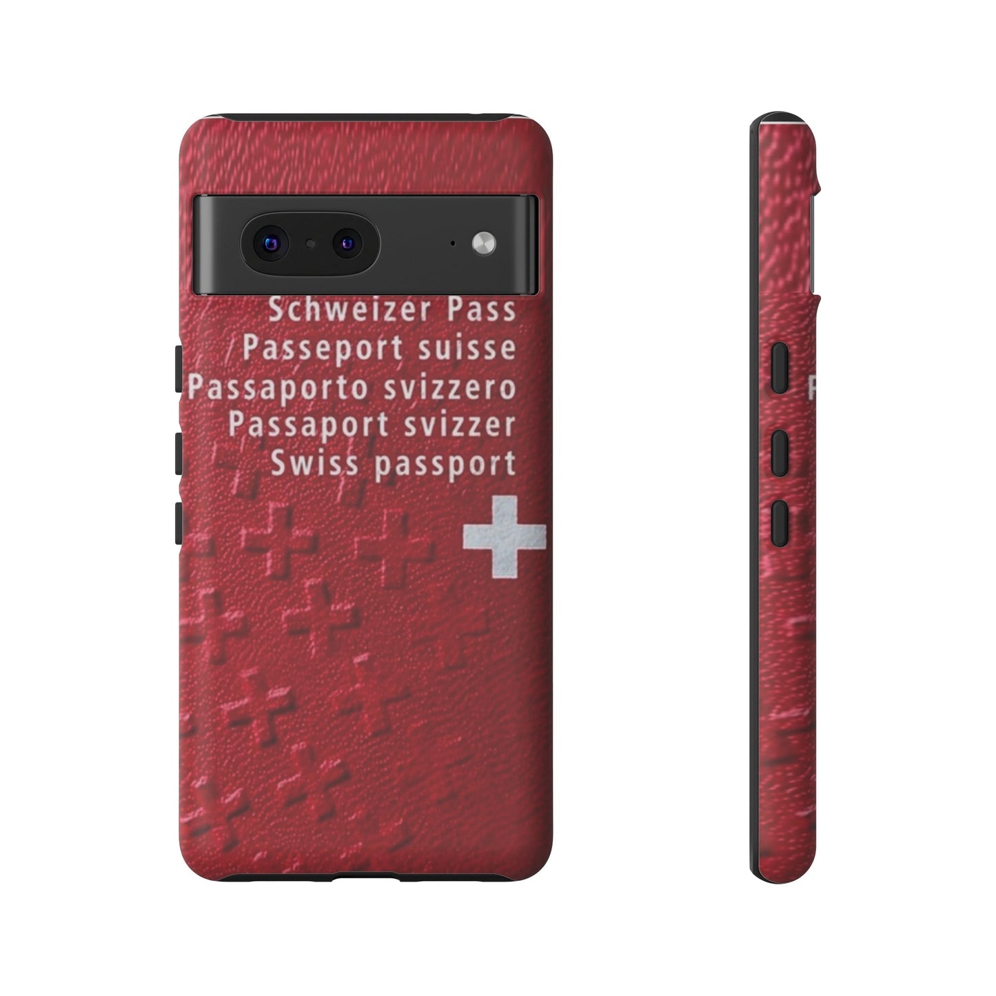 Phone Case-Swiss Passort | Tough-Google Pixel 7-Matte-PhoneCaseBoss-Phone-Best-Phone-Cases