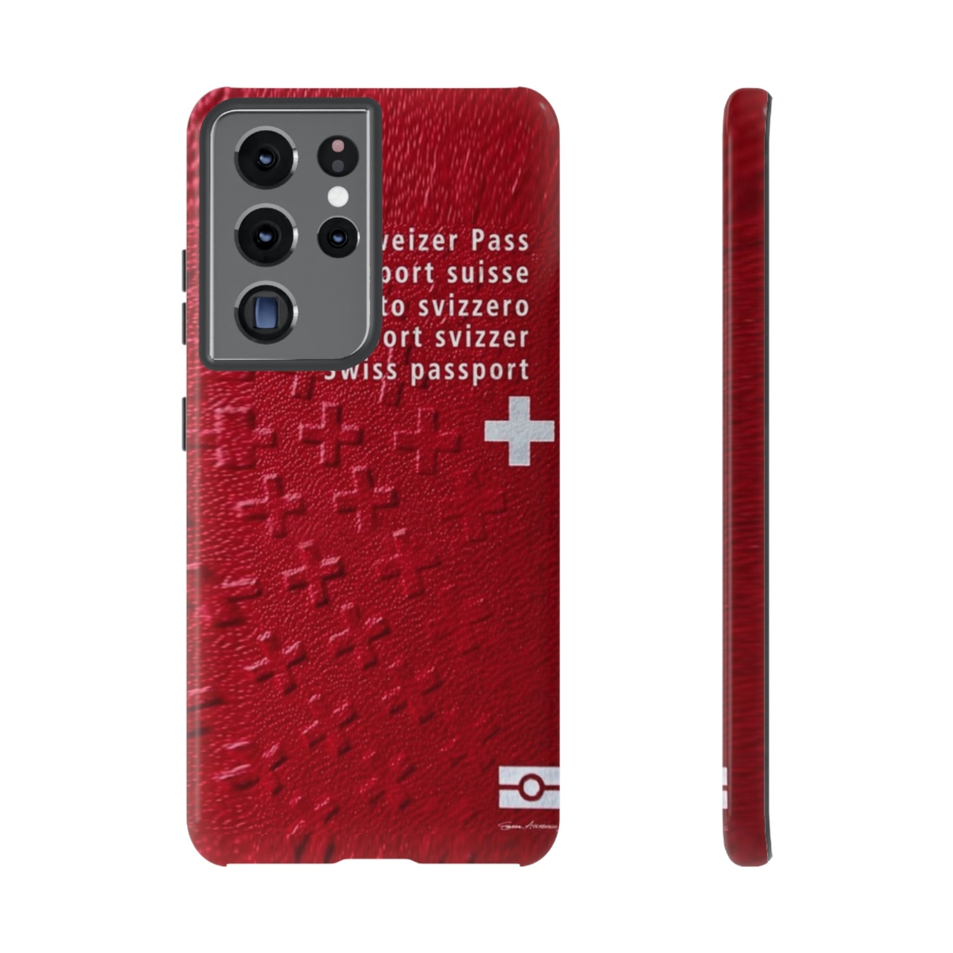 Phone Case-Swiss Passort | Tough-Samsung Galaxy S21 Ultra-Glossy-PhoneCaseBoss-Phone-Best-Phone-Cases