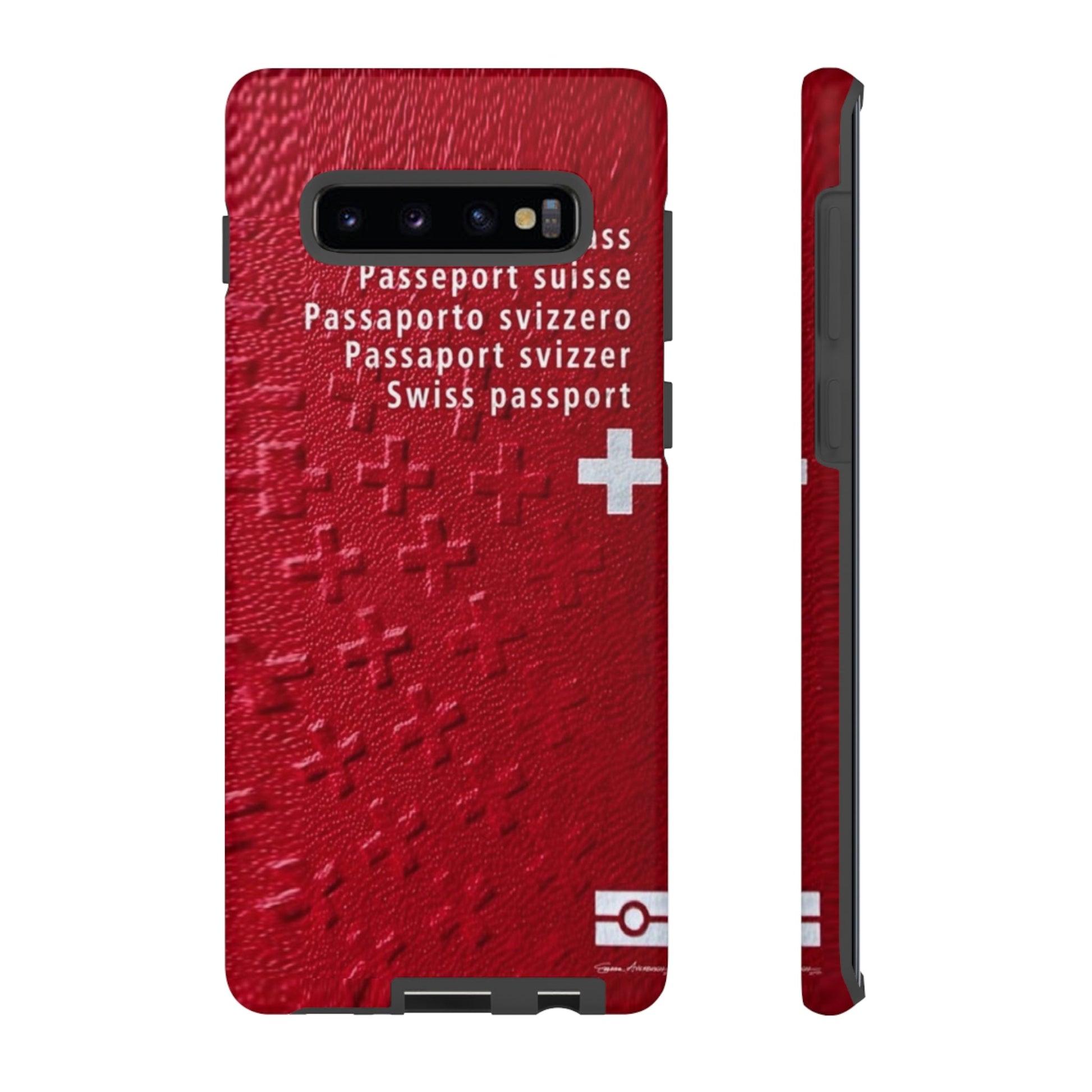 Phone Case-Swiss Passort | Tough-Samsung Galaxy S10 Plus-Matte-PhoneCaseBoss-Phone-Best-Phone-Cases