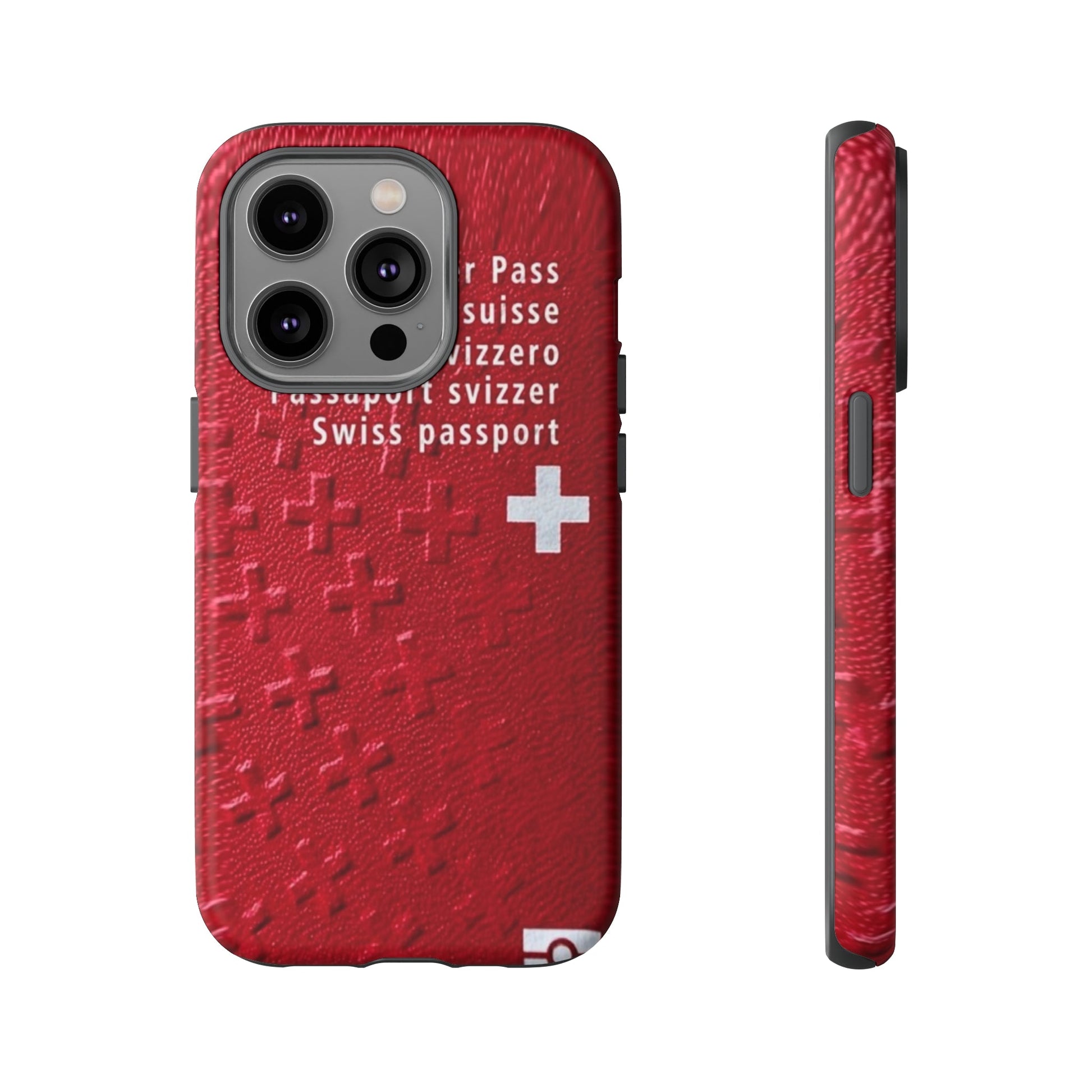 Phone Case-Swiss Passort | Tough-iPhone 14 Pro-Matte-PhoneCaseBoss-Phone-Best-Phone-Cases