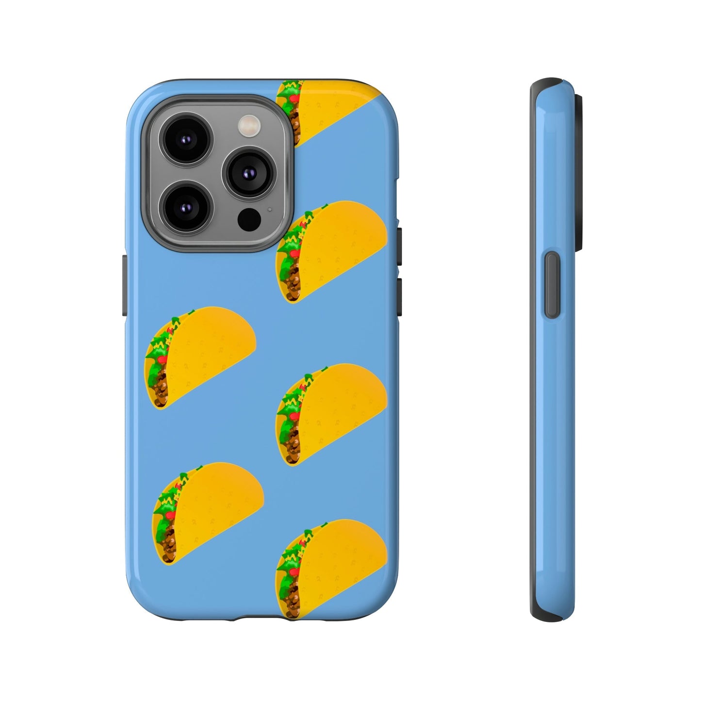 Phone Case-TACOS | Tough-iPhone 14 Pro-Glossy-PhoneCaseBoss-Phone-Best-Phone-Cases