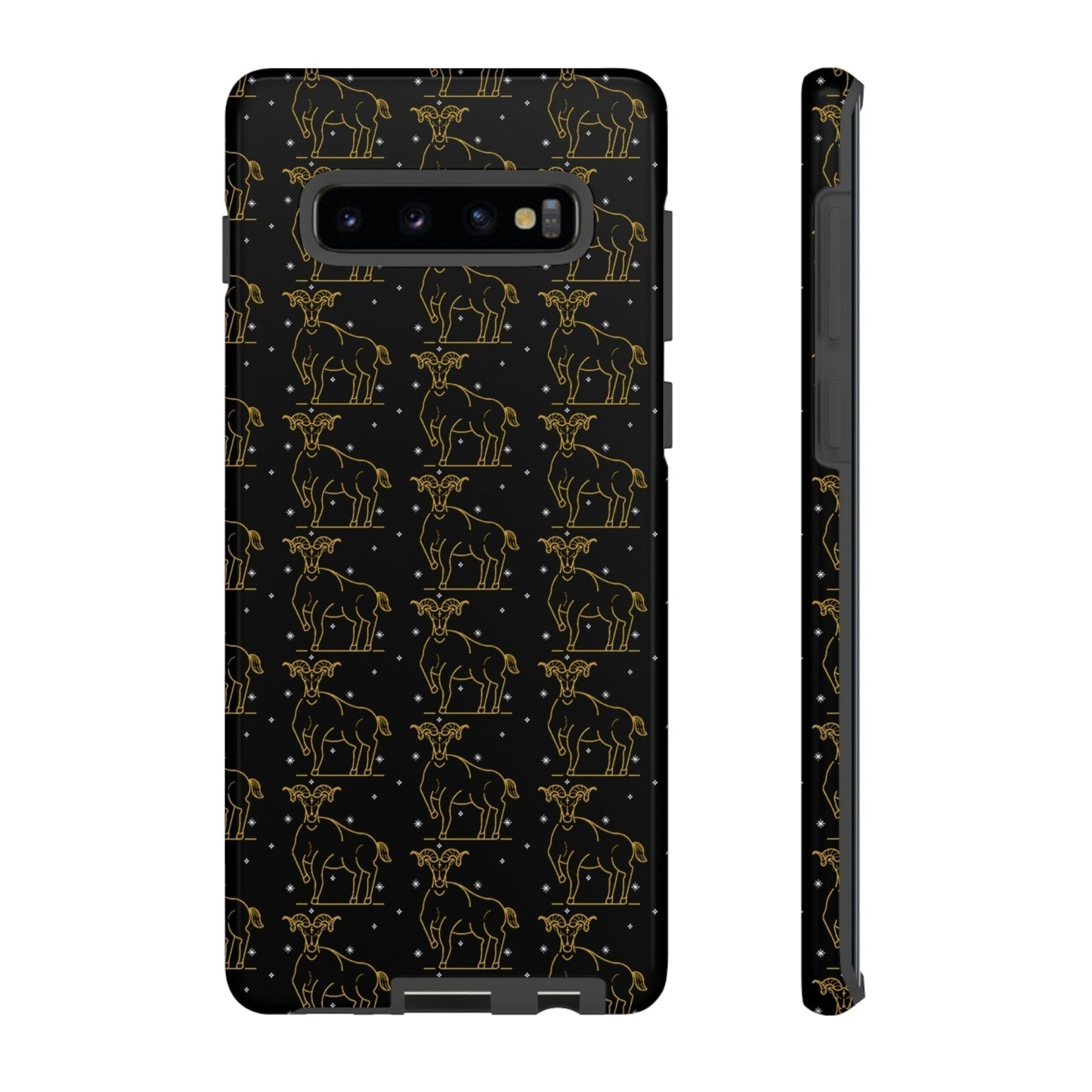 Phone Case-TAURUS PATTERN | Tough-Samsung Galaxy S10 Plus-Glossy-PhoneCaseBoss-Phone-Best-Phone-Cases