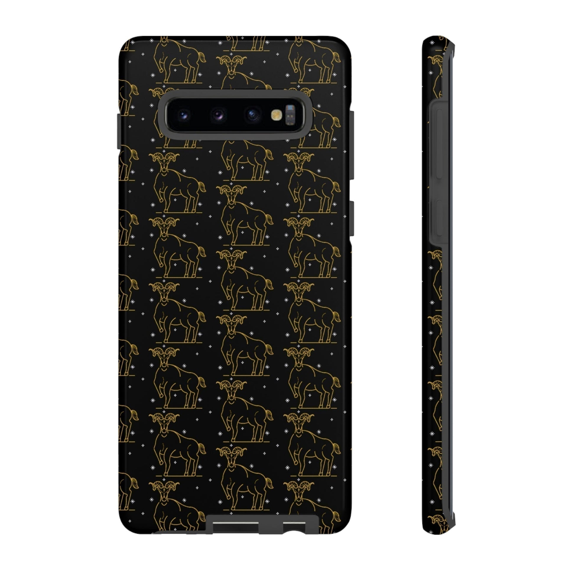 Phone Case-TAURUS PATTERN | Tough-Samsung Galaxy S10 Plus-Glossy-PhoneCaseBoss-Phone-Best-Phone-Cases