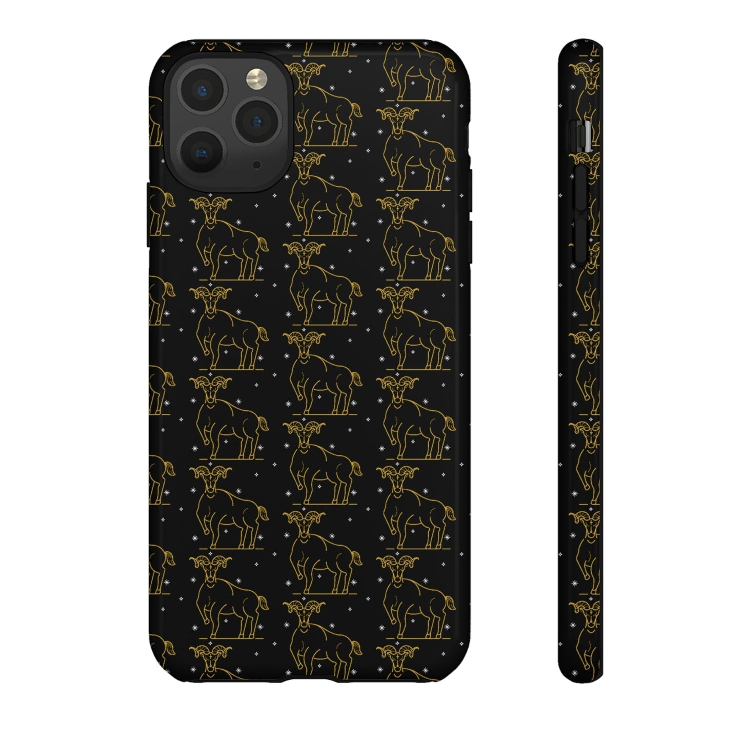 Phone Case-TAURUS PATTERN | Tough-iPhone 11 Pro Max-Glossy-PhoneCaseBoss-Phone-Best-Phone-Cases