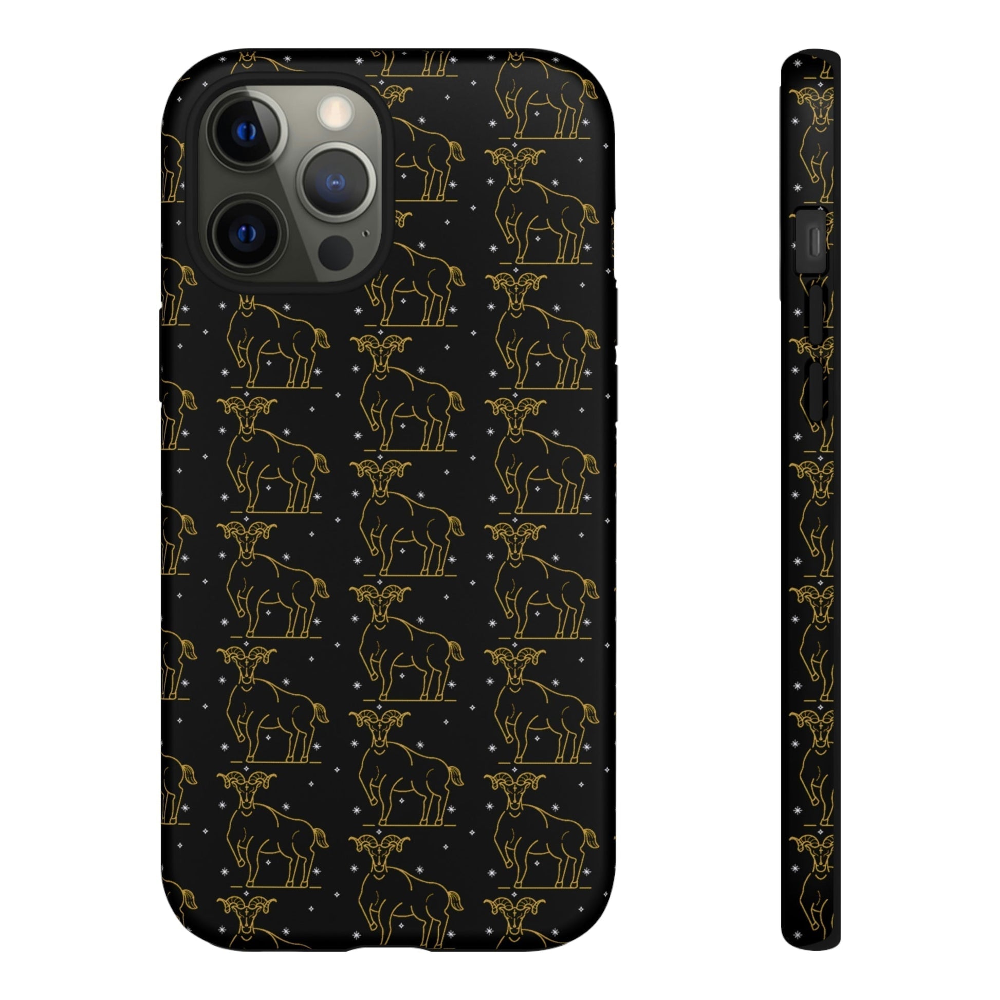 Phone Case-TAURUS PATTERN | Tough-iPhone 12 Pro Max-Matte-PhoneCaseBoss-Phone-Best-Phone-Cases