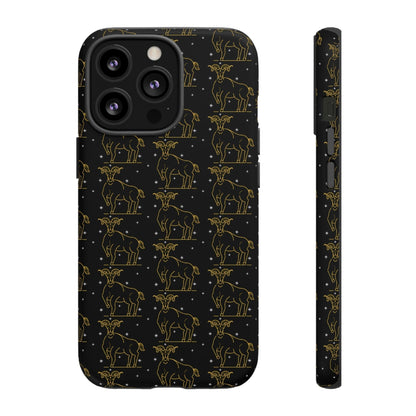 Phone Case-TAURUS PATTERN | Tough-iPhone 13 Pro-Matte-PhoneCaseBoss-Phone-Best-Phone-Cases