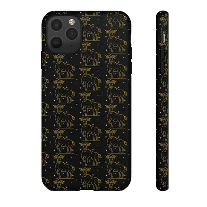 Phone Case-TAURUS PATTERN | Tough-iPhone 11 Pro Max-Matte-PhoneCaseBoss-Phone-Best-Phone-Cases