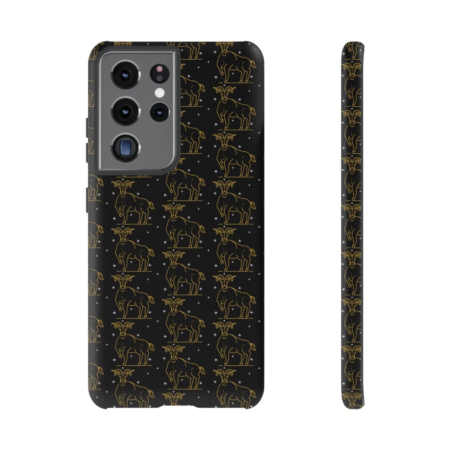 Phone Case-TAURUS PATTERN | Tough-Samsung Galaxy S21 Ultra-Matte-PhoneCaseBoss-Phone-Best-Phone-Cases