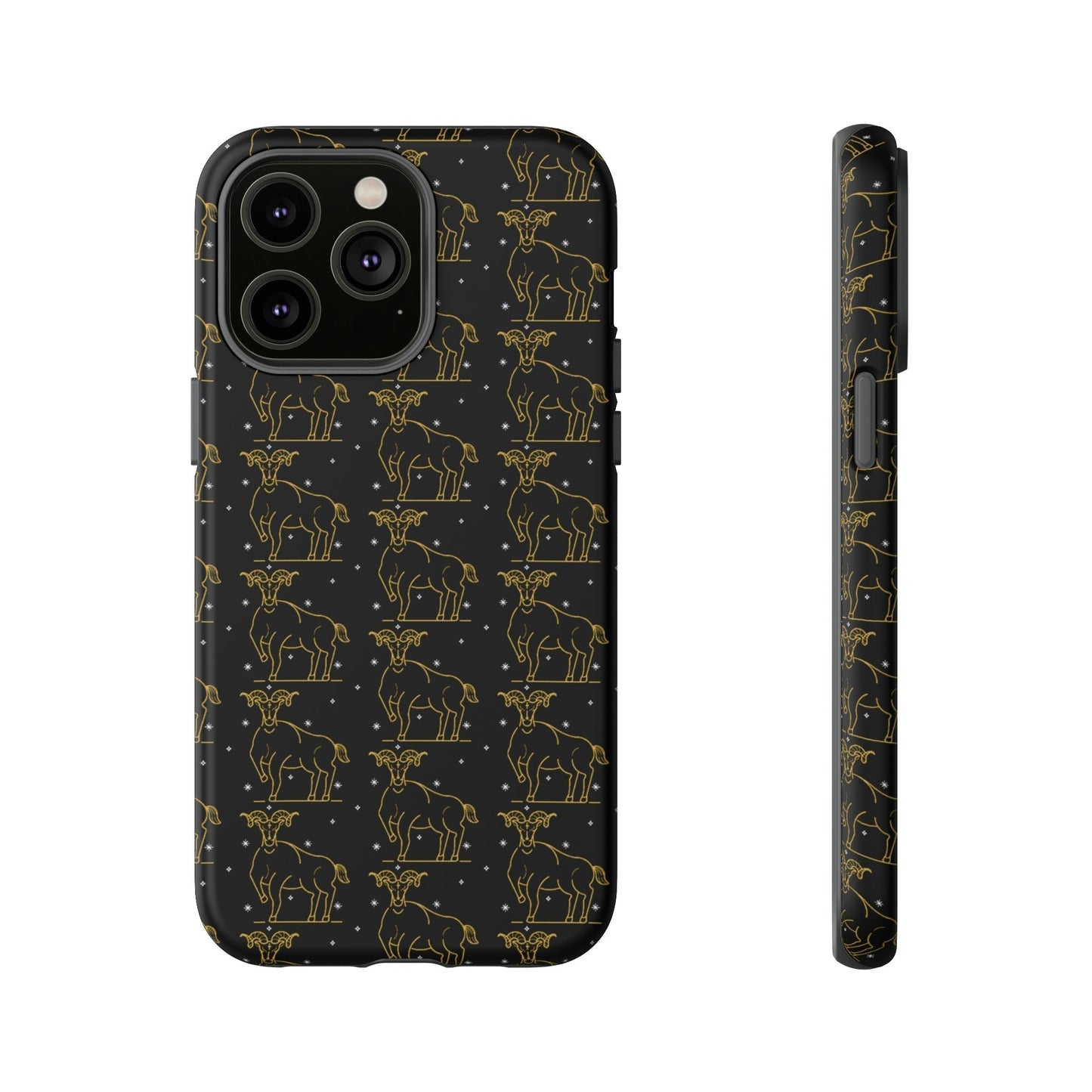 Phone Case-TAURUS PATTERN | Tough-iPhone 14 Pro Max-Matte-PhoneCaseBoss-Phone-Best-Phone-Cases