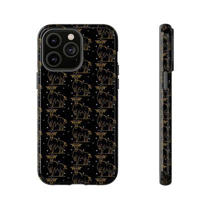 Phone Case-TAURUS PATTERN | Tough-iPhone 14 Pro Max-Glossy-PhoneCaseBoss-Phone-Best-Phone-Cases