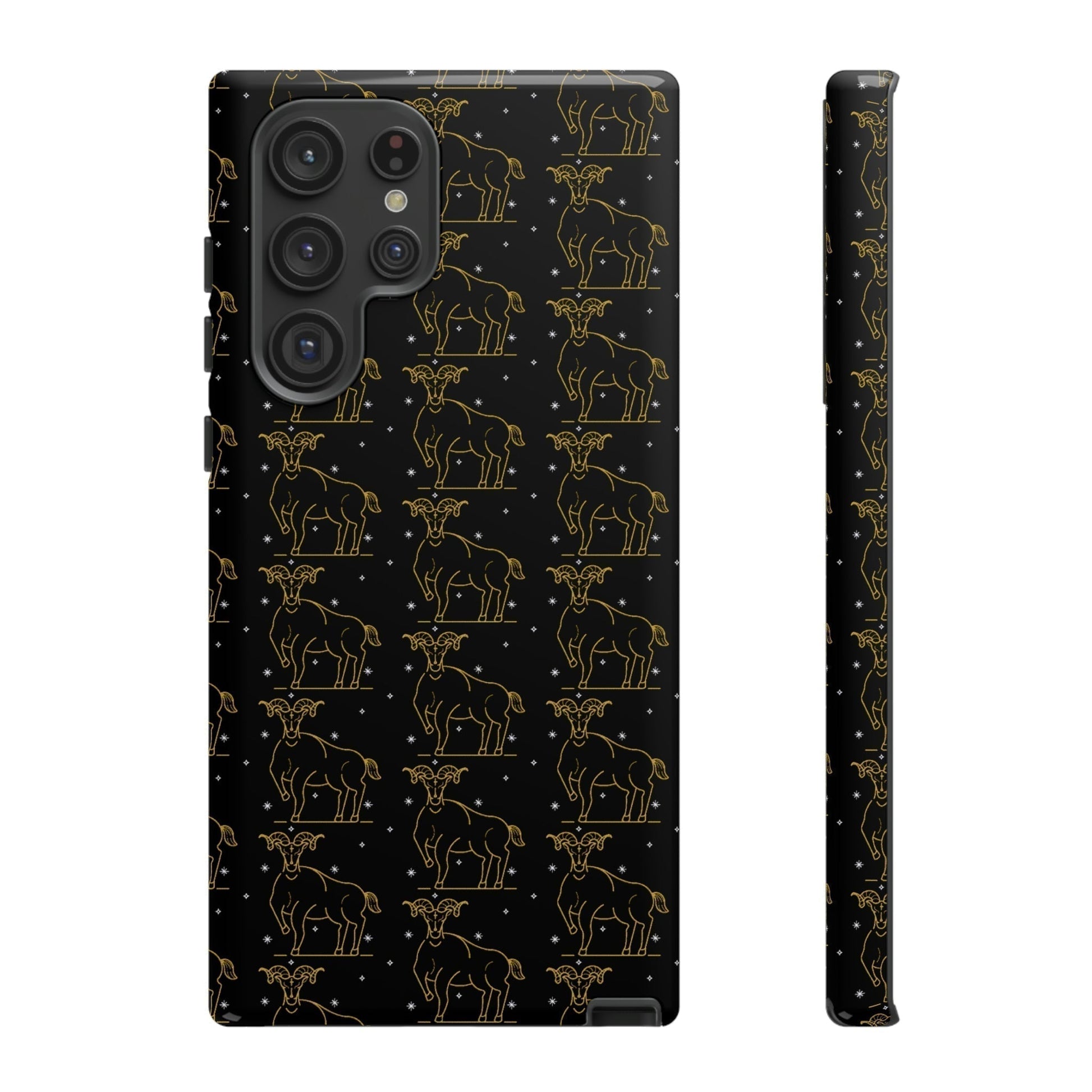 Phone Case-TAURUS PATTERN | Tough-Samsung Galaxy S22 Ultra-Glossy-PhoneCaseBoss-Phone-Best-Phone-Cases