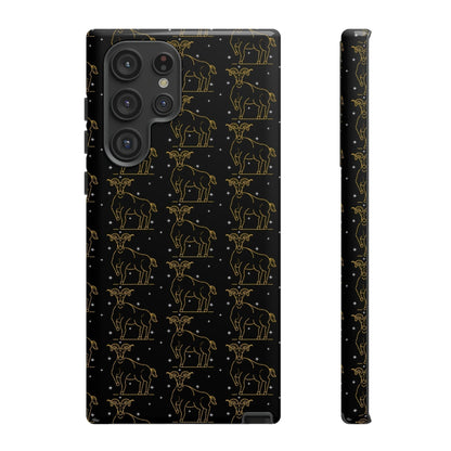 Phone Case-TAURUS PATTERN | Tough-Samsung Galaxy S22 Ultra-Glossy-PhoneCaseBoss-Phone-Best-Phone-Cases