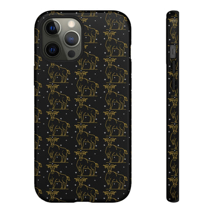 Phone Case-TAURUS PATTERN | Tough-iPhone 12 Pro Max-Glossy-PhoneCaseBoss-Phone-Best-Phone-Cases