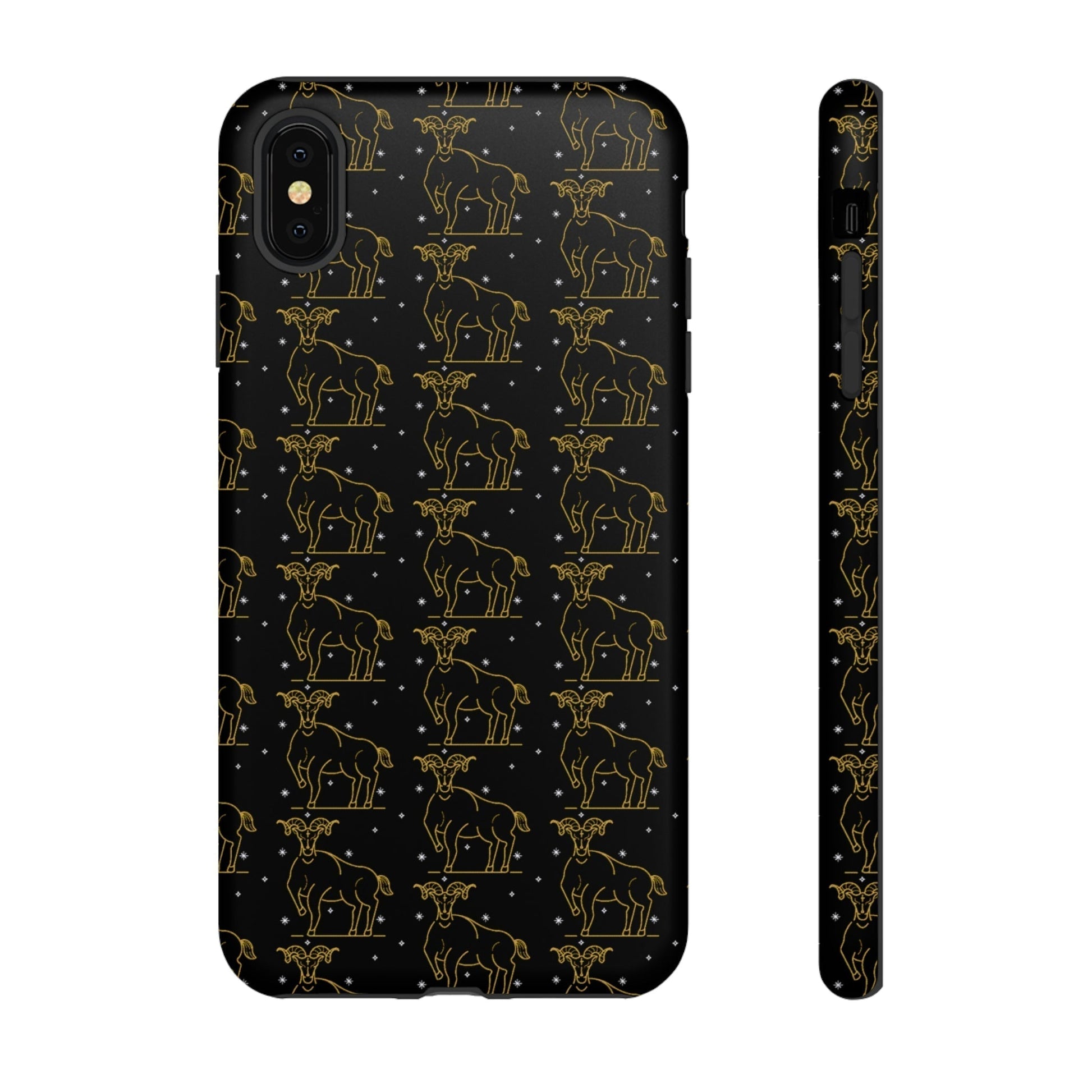 Phone Case-TAURUS PATTERN | Tough-iPhone XS MAX-Matte-PhoneCaseBoss-Phone-Best-Phone-Cases