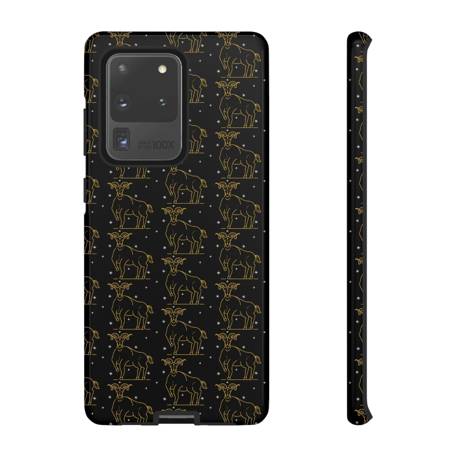 Phone Case-TAURUS PATTERN | Tough-Samsung Galaxy S20 Ultra-Glossy-PhoneCaseBoss-Phone-Best-Phone-Cases