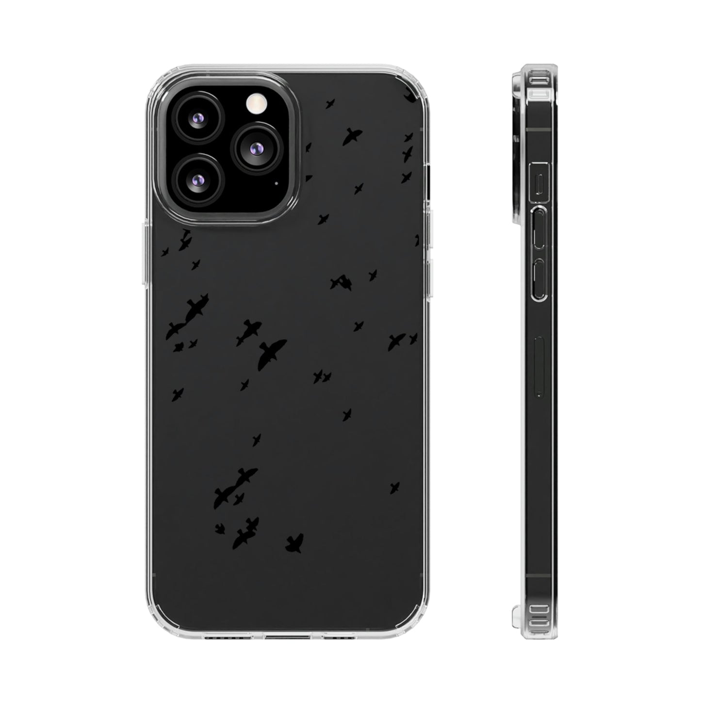 Phone Case-THE BIRDS | Clear-iPhone 13 Pro Max-Without gift packaging-PhoneCaseBoss-Phone-Best-Phone-Cases