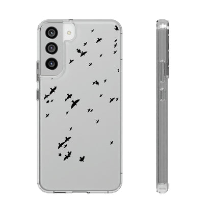 Phone Case-THE BIRDS | Clear-Samsung Galaxy S22 Plus-Without gift packaging-PhoneCaseBoss-Phone-Best-Phone-Cases