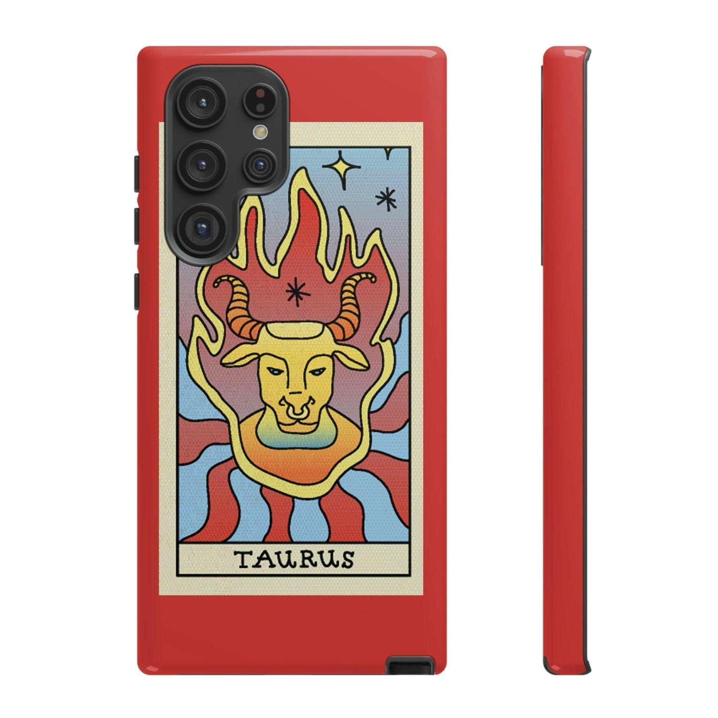 Phone Case-Taurus | Tough-Samsung Galaxy S22 Ultra-Glossy-PhoneCaseBoss-Phone-Best-Phone-Cases