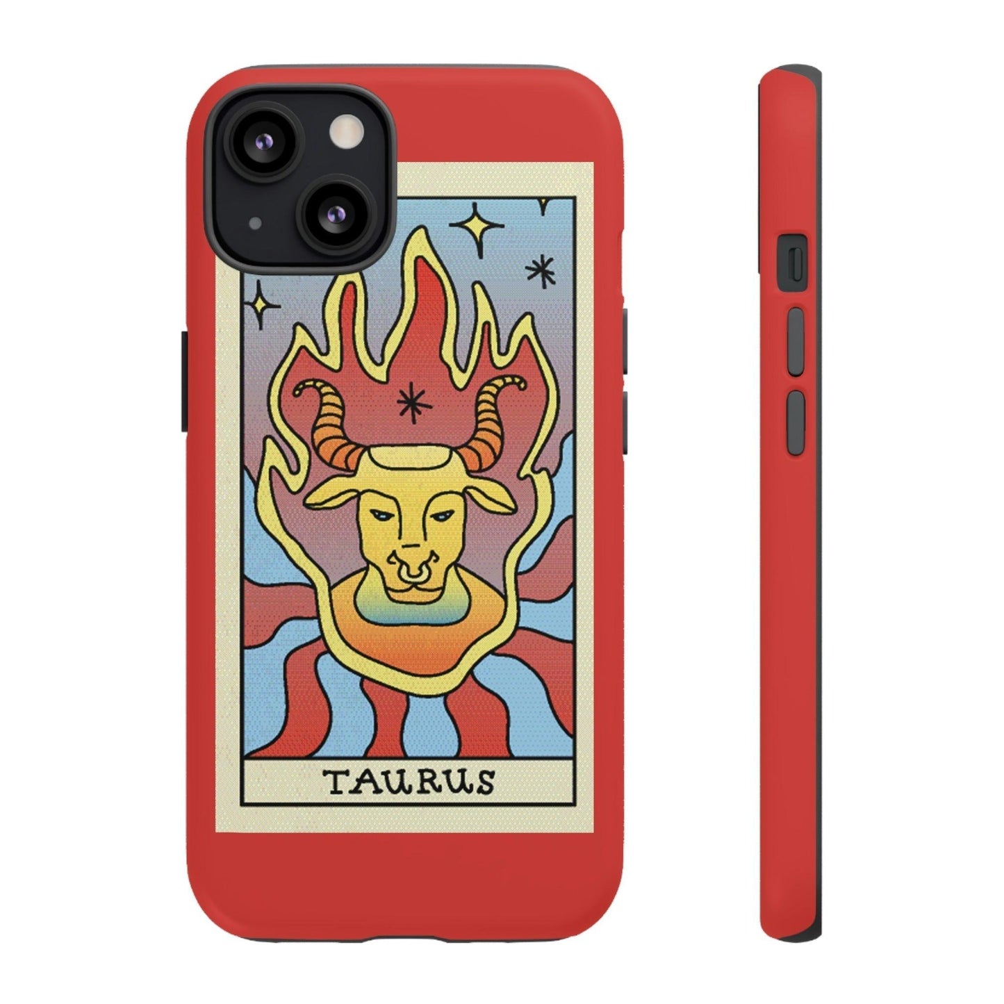 Phone Case-Taurus | Tough-iPhone 13-Matte-PhoneCaseBoss-Phone-Best-Phone-Cases