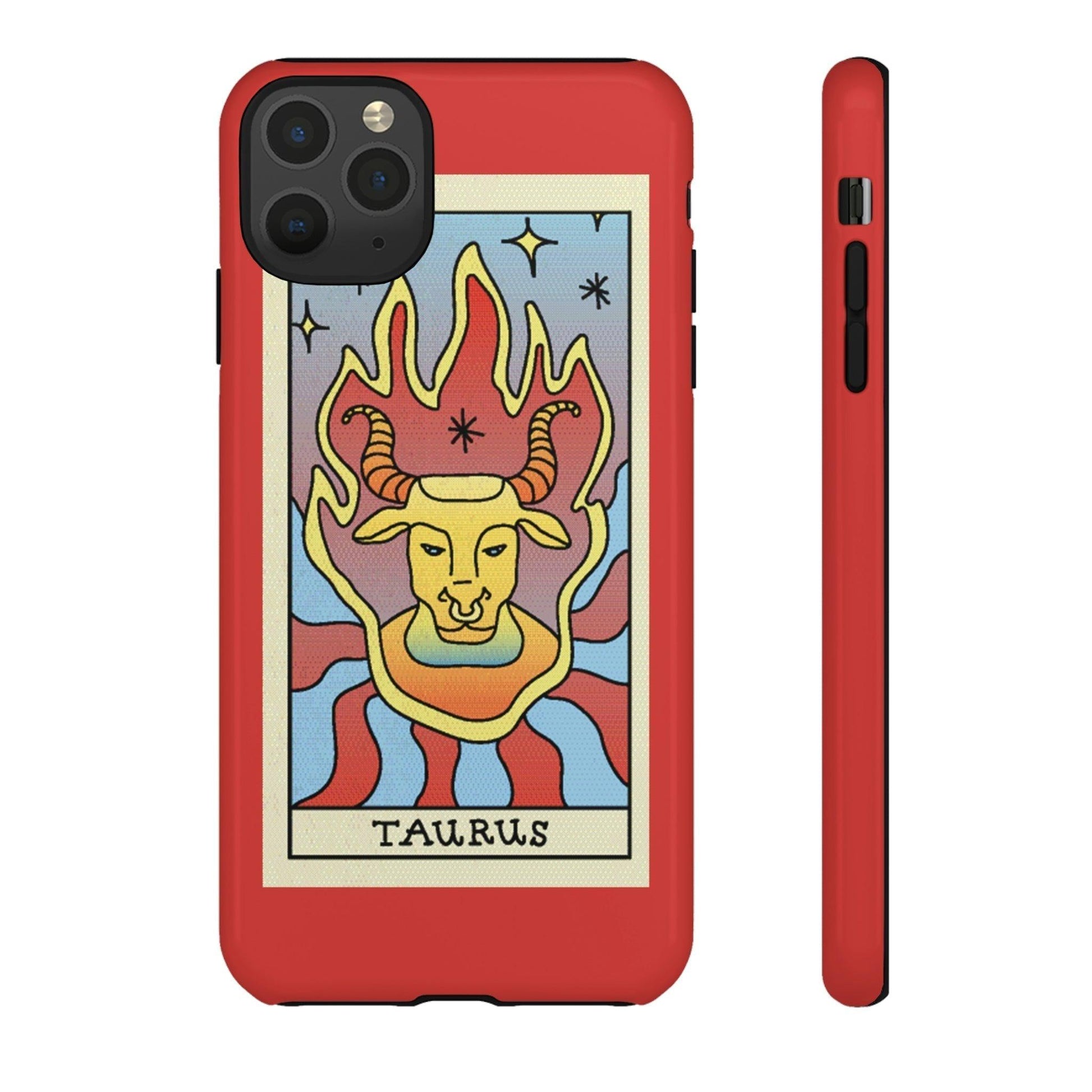 Phone Case-Taurus | Tough-iPhone 11 Pro Max-Glossy-PhoneCaseBoss-Phone-Best-Phone-Cases