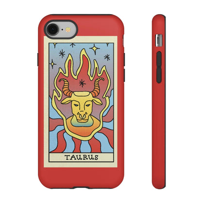 Phone Case-Taurus | Tough-iPhone 8-Matte-PhoneCaseBoss-Phone-Best-Phone-Cases