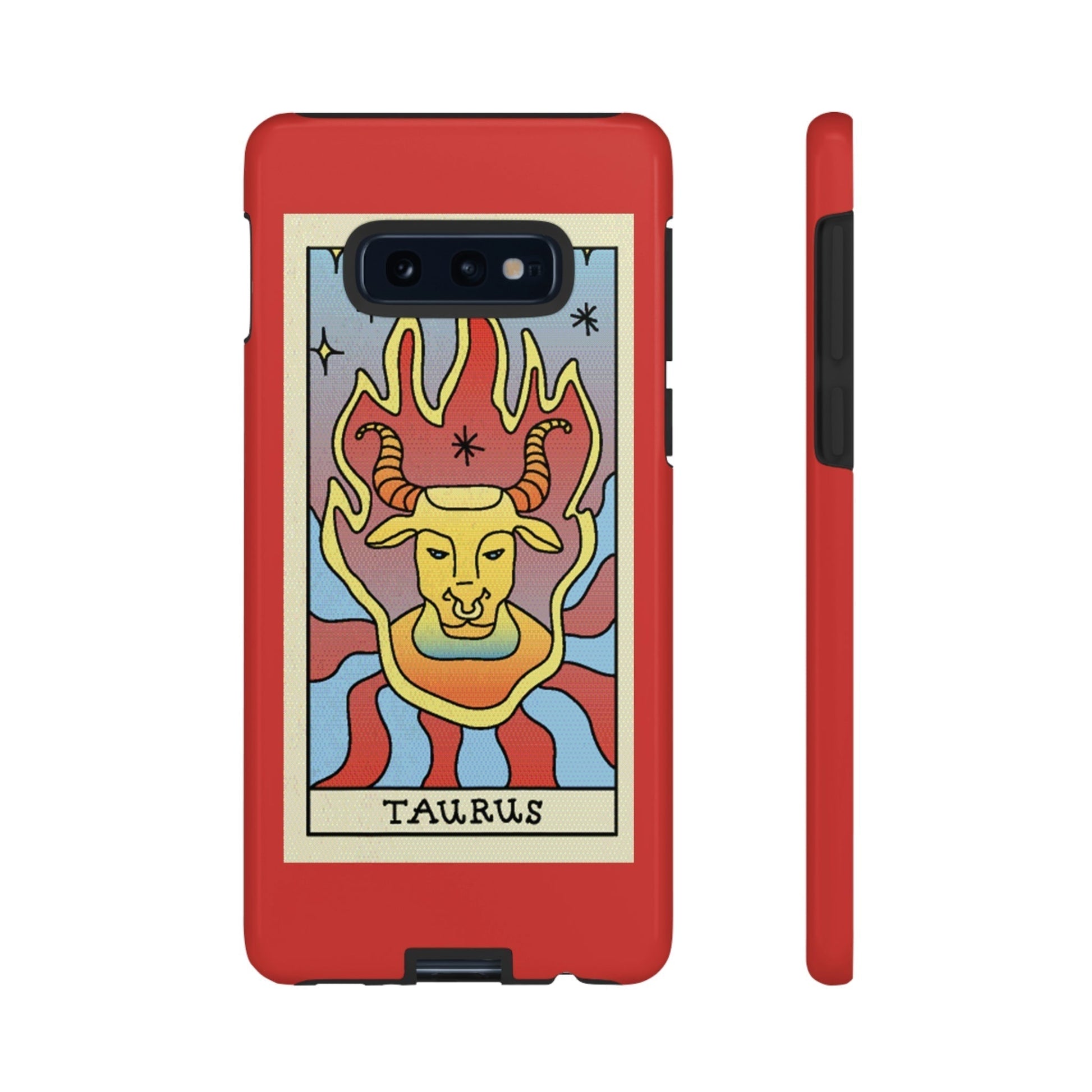 Phone Case-Taurus | Tough-Samsung Galaxy S10E-Glossy-PhoneCaseBoss-Phone-Best-Phone-Cases