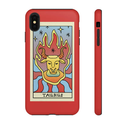 Phone Case-Taurus | Tough-iPhone XS MAX-Matte-PhoneCaseBoss-Phone-Best-Phone-Cases