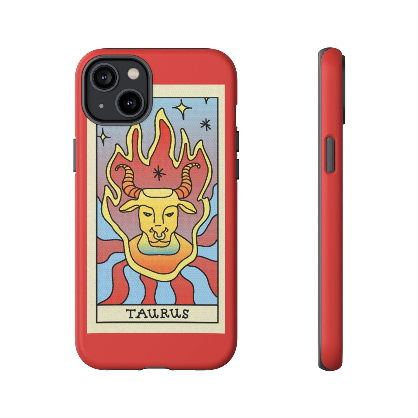 Phone Case-Taurus | Tough-iPhone 14 Plus-Matte-PhoneCaseBoss-Phone-Best-Phone-Cases