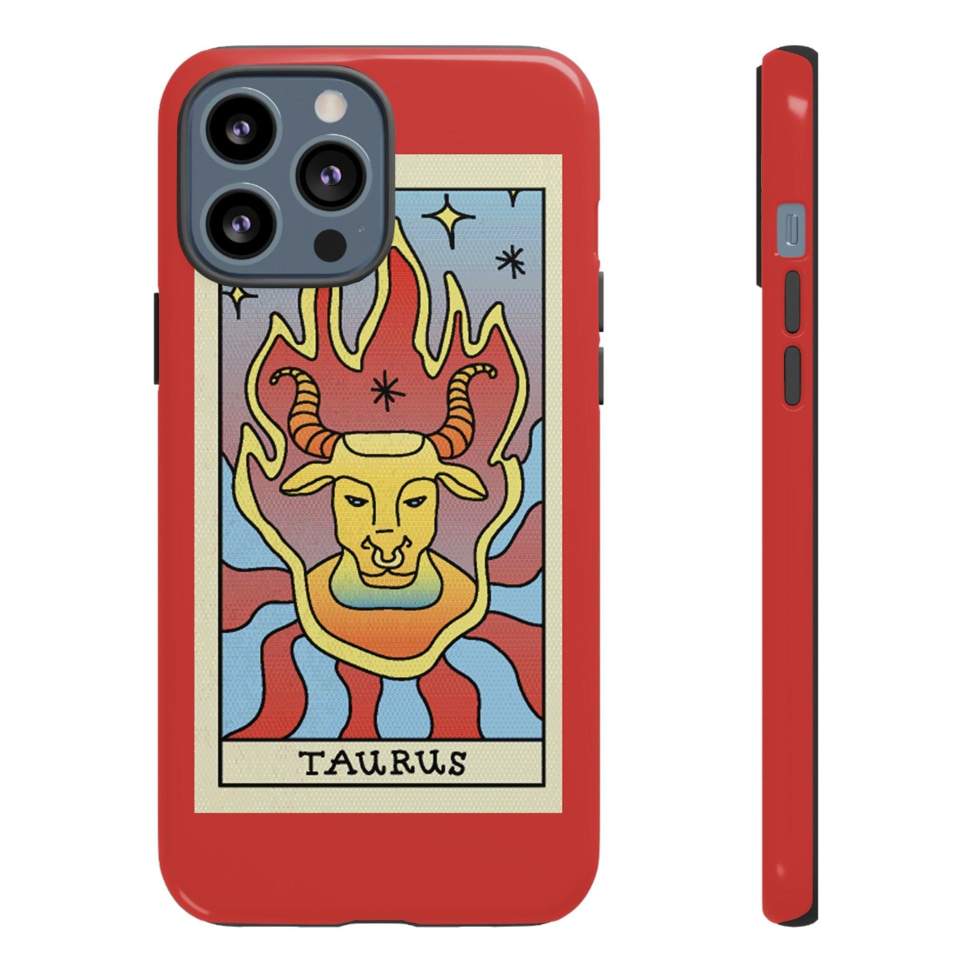 Phone Case-Taurus | Tough-iPhone 13 Pro Max-Glossy-PhoneCaseBoss-Phone-Best-Phone-Cases