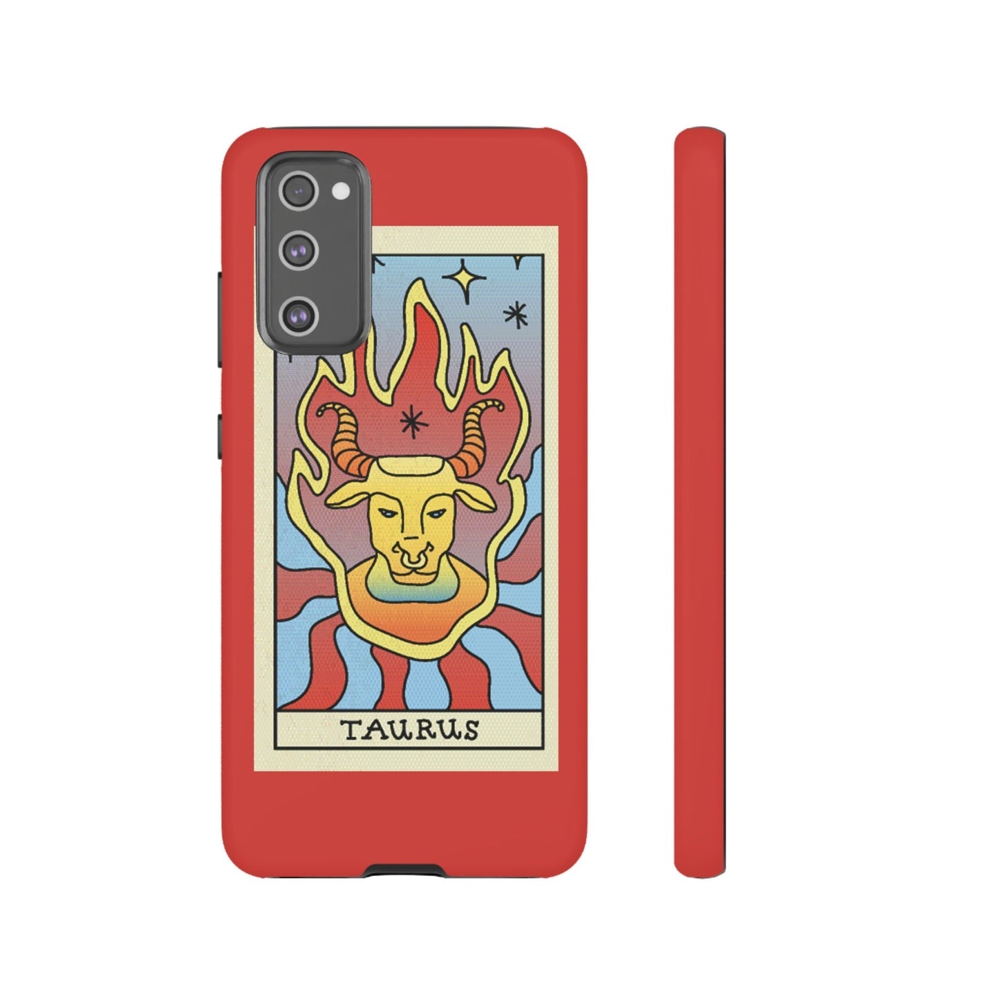 Phone Case-Taurus | Tough-Samsung Galaxy S20 FE-Matte-PhoneCaseBoss-Phone-Best-Phone-Cases