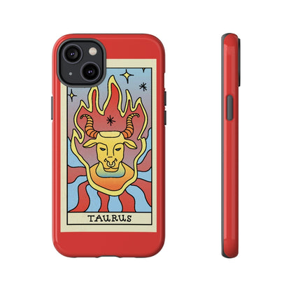 Phone Case-Taurus | Tough-iPhone 14 Plus-Glossy-PhoneCaseBoss-Phone-Best-Phone-Cases