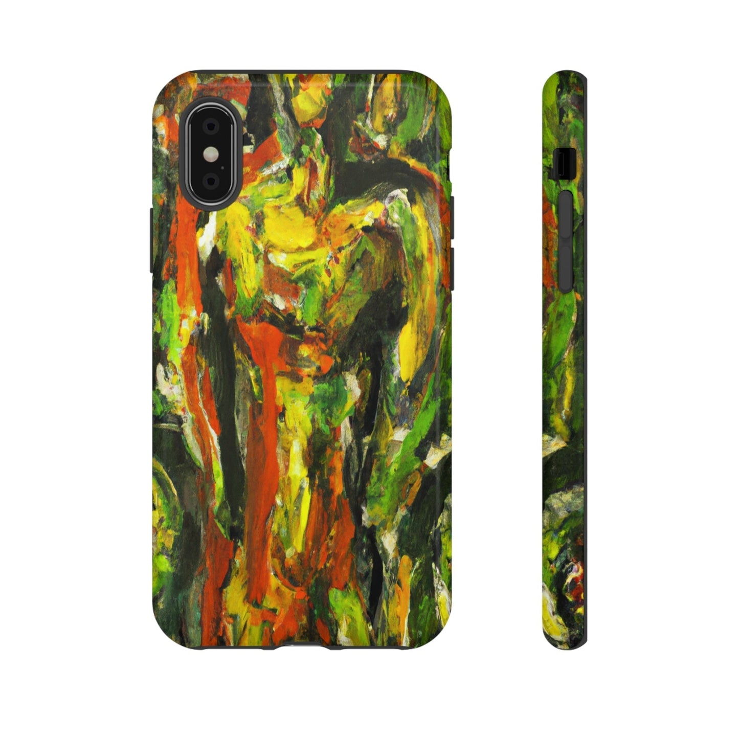 Phone Case-The Angry Man | Tough-iPhone XS-Glossy-PhoneCaseBoss-Phone-Best-Phone-Cases